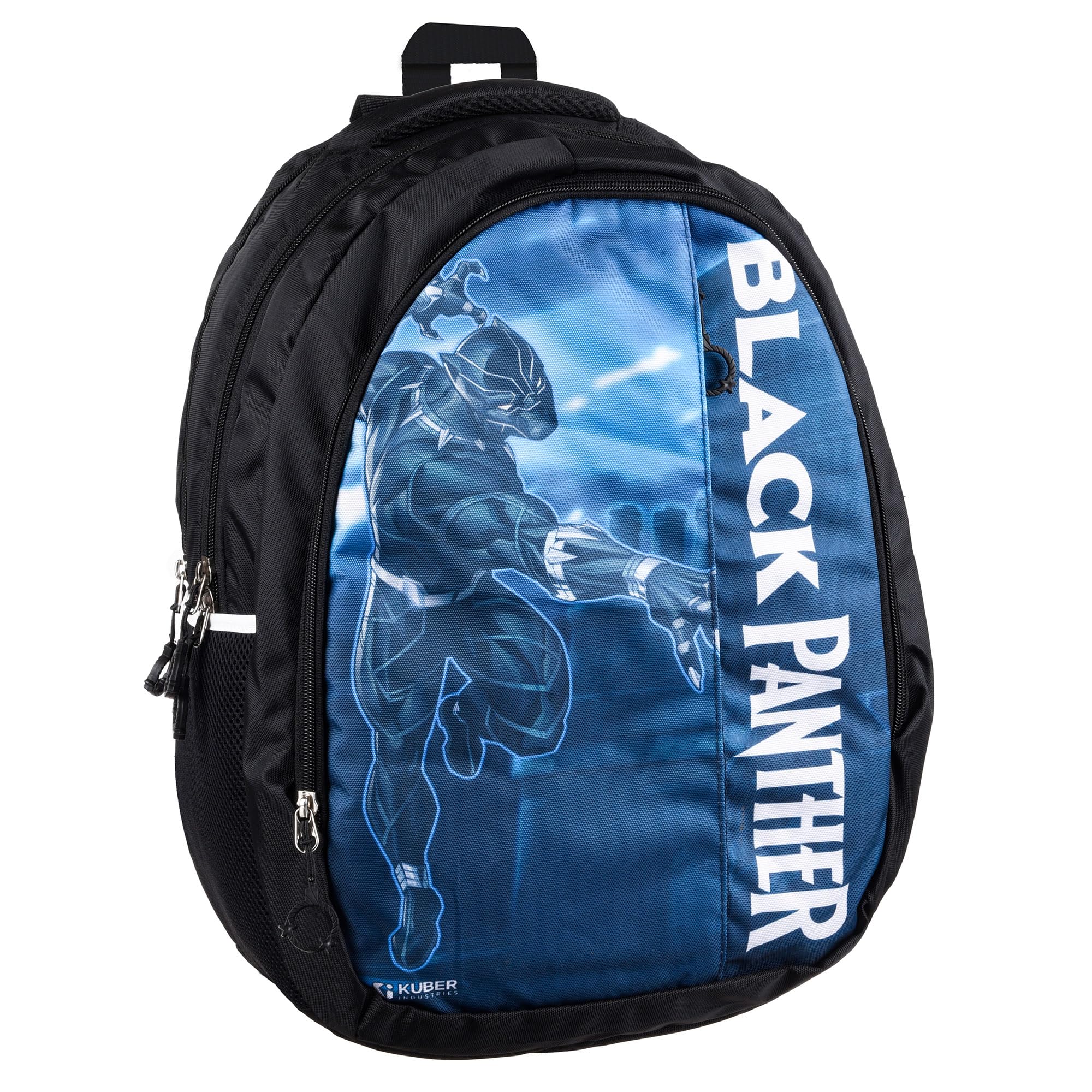 Homestic Marvel Black Panther Backpack for Kids - 5 Compartment School Bag with Cover | Boys & Girls Bookbag for College, Travel & Daily Use | Durable Backpack for Students, Commuting & Outdoor Activities