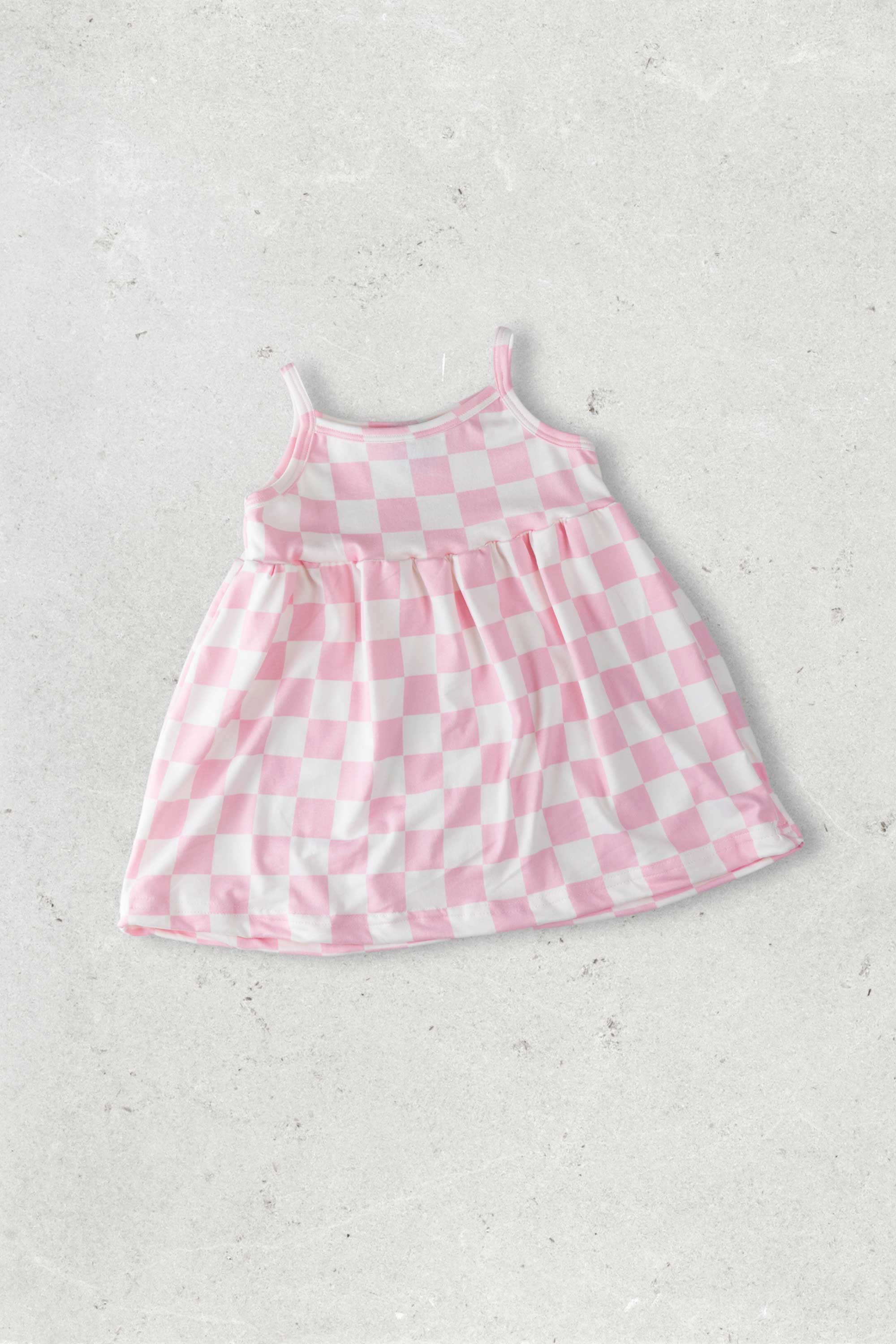 Stylish Pink Checkered Adventure Dress for Women - Perfect for Outdoor Hiking, Travel & Casual Wear