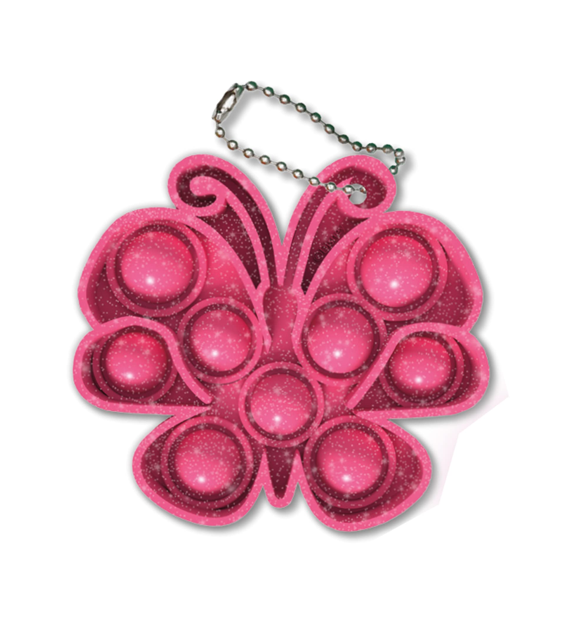 Disney Encanto Pop It Mini Butterfly Sensory Fidget Toy - Stress Relief & Anxiety Relief for Kids & Adults - Perfect for Travel, School, and Office Use