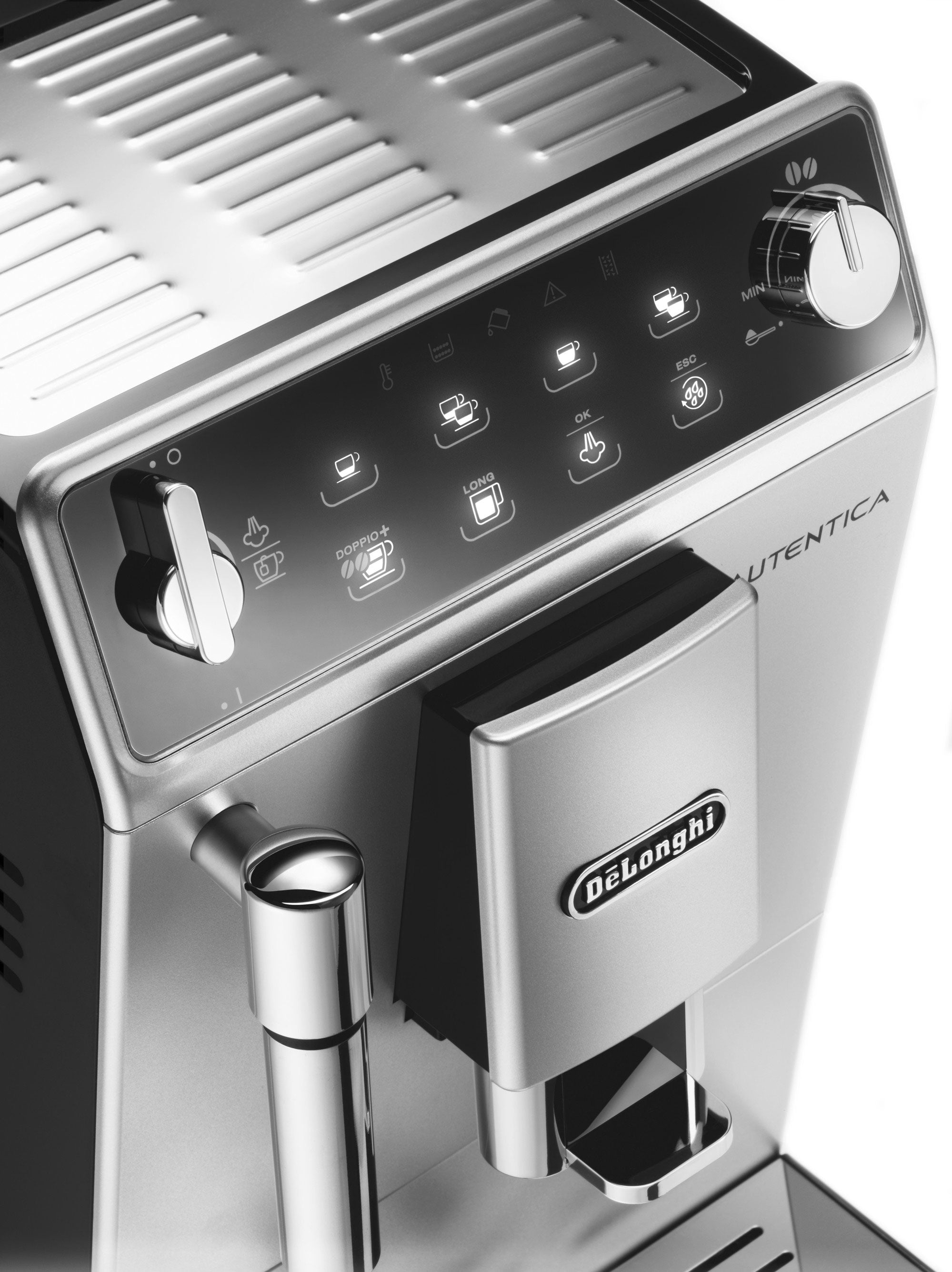 Delonghi Autentica ETAM29.510.SB Fully Automatic Espresso Coffee Machine with Built-in Grinder - Perfect for Home, Office & Coffee Lovers