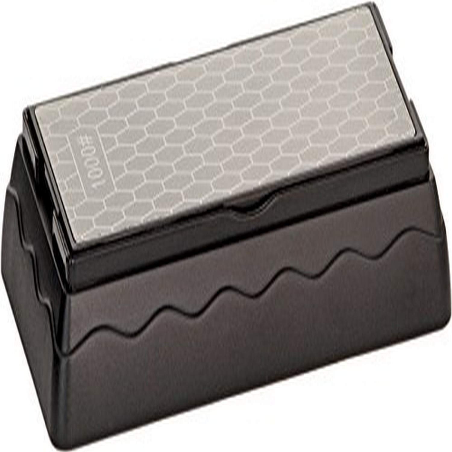 DMD Double Sided Diamond Whetstone Knife Sharpener - Professional Kitchen & Outdoor Knife Sharpening Stone for Chefs, Camping & Home Use