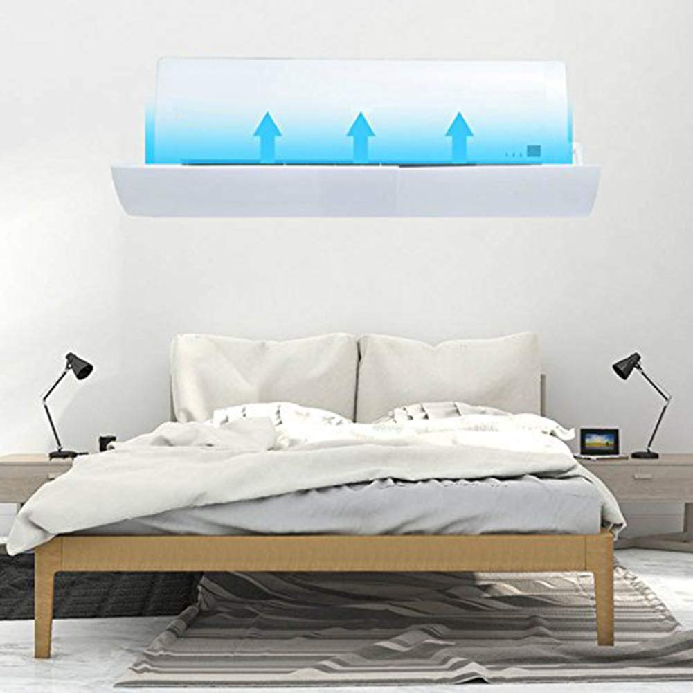 Adjustable Air Conditioner Wind Deflector Shield - Anti Direct Blow Baffle Board for Wall AC Units | Perfect for Bedroom, Office & Home Cooling Comfort