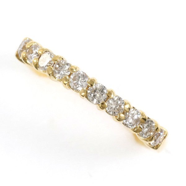 18K Yellow Gold Diamond Ring for Women - Elegant Solitaire Engagement & Wedding Band - Perfect for Proposals, Anniversaries & Special Occasions