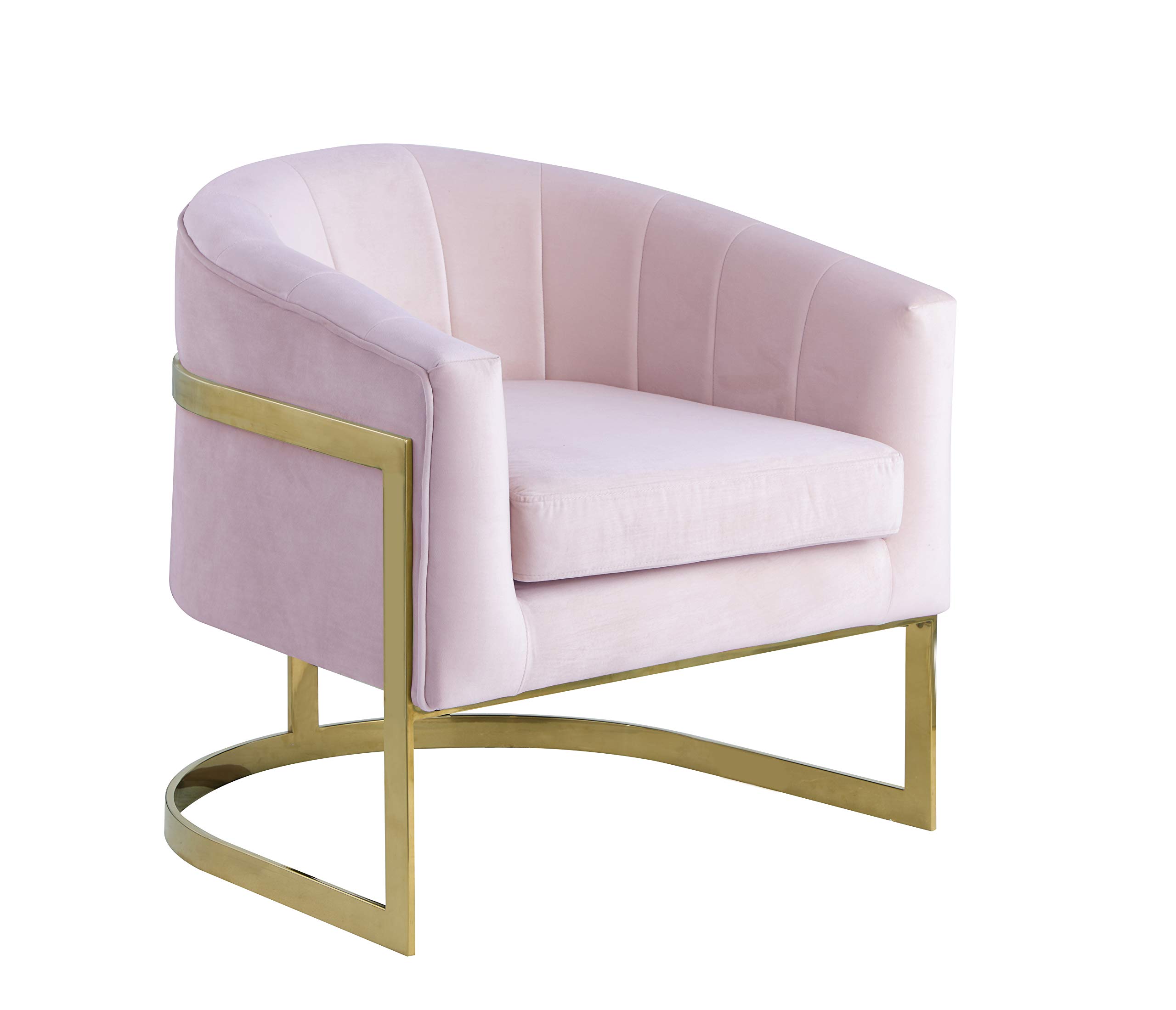 Best HX10 Accent Chair by Master Furniture - Modern Pink Lounge Chair for Living Room, Bedroom & Office - Comfortable Reading Chair with Soft Cushions