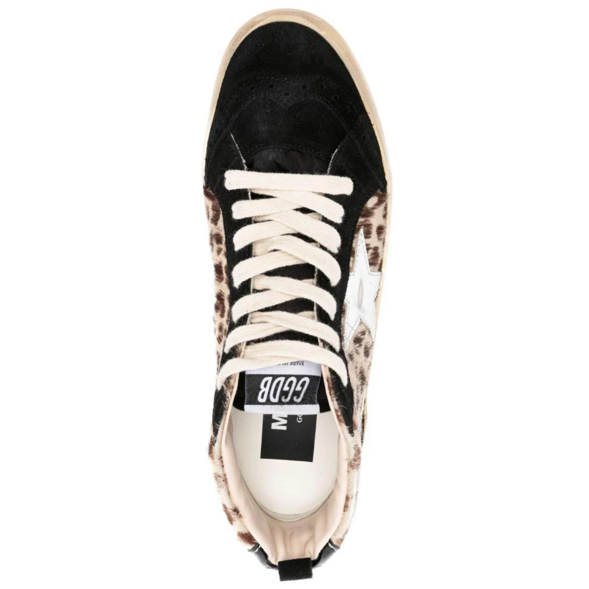 Leopard Print Midstar Sneakers - Trendy Women's Casual Shoes for Running, Walking & Fashion Outfits