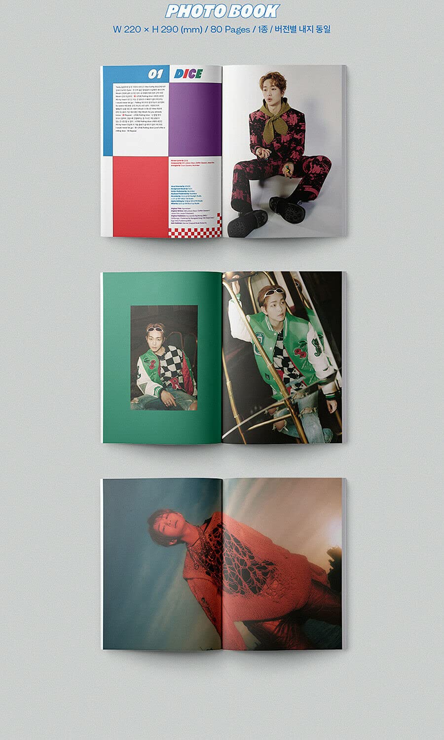 SHINee Onew DICE 2nd Mini Album (PHOTO BOOK Ver.) - 2CDs, Posters, Photocards & Exclusive K-Pop Merch | Perfect for K-Pop Collectors & SHINee Fans | Ideal for Gifts, Display & Music Enthusiasts