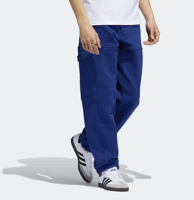 **Adidas Originals Heavyweight SHMOOFOIL Utility Pants for Men & Women - XL Size, Victory Blue - Streetwear, Casual & Outdoor Activities**
