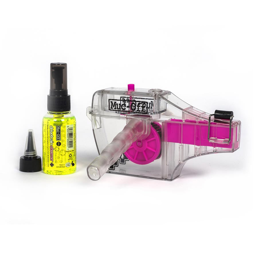 Muc Off X3 Chain Cleaning Kit - Bike Chain Cleaner & Degreaser for Road & Mountain Bikes - Perfect for Cycling Maintenance & Performance