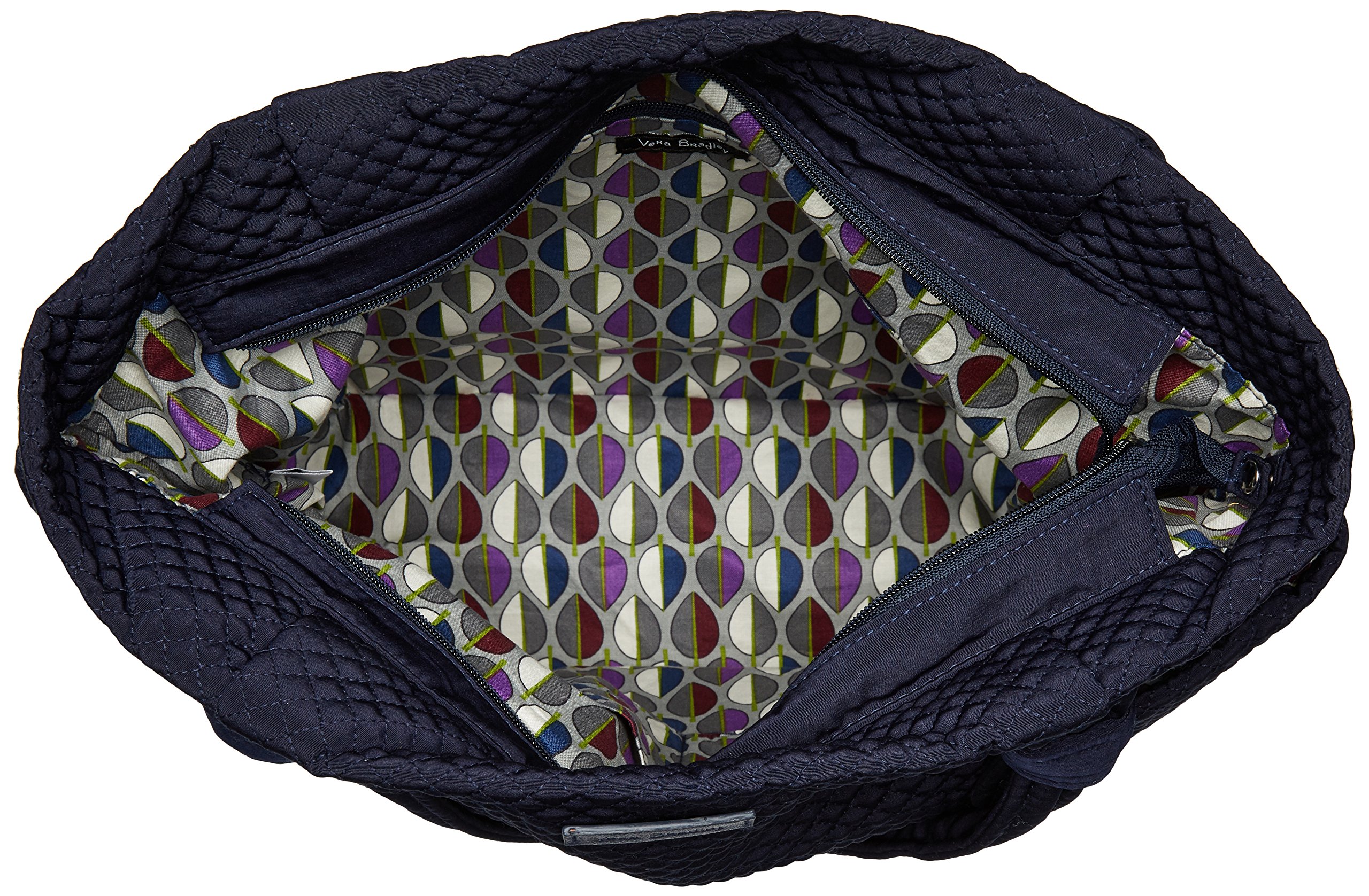 Vera Bradley Women's Hadley Tote - Lightweight Polyester Handbag for Work, Travel & Everyday Use | Stylish & Durable Shoulder Bag for Women