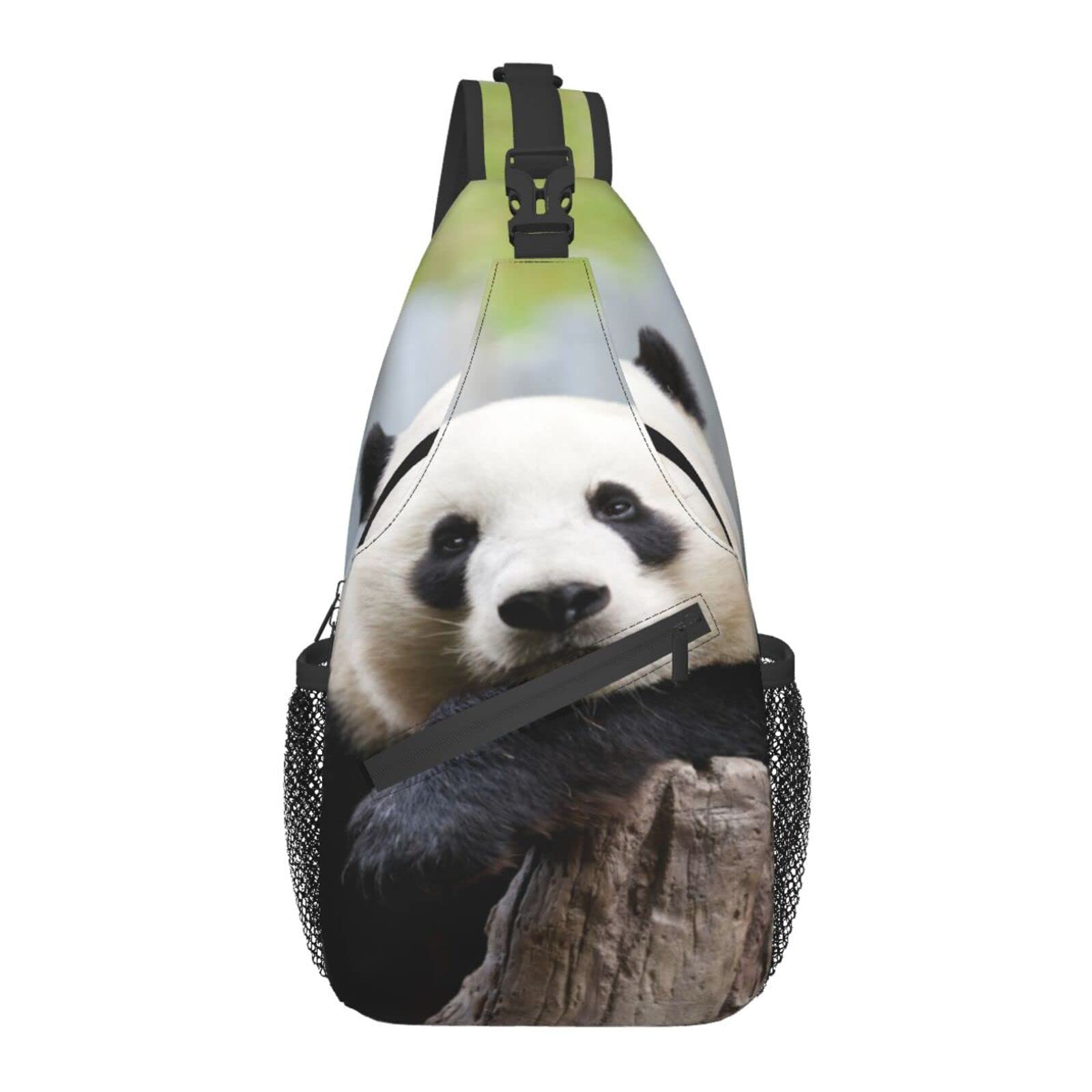Lazy Panda Sling Bag - Adjustable Crossbody Shoulder Backpack for Men & Women | Lightweight Chest Bag for Travel, Hiking, Gym, Biking & Camping | Perfect for Outdoor Adventures & Daily Commute