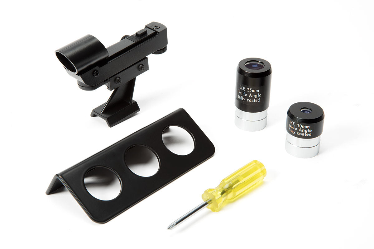 Zhumell Z130 Portable Altazimuth Reflector Telescope - 130mm Aperture Astronomy Telescope for Beginners & Kids - Stargazing, Moon Observation & Backyard Astronomy