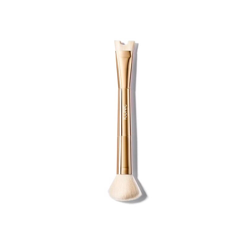 Precision Duo Contour Brush - Professional Makeup Blending Brush for Face Contouring & Highlighting - Perfect for Everyday Makeup & Special Occasions