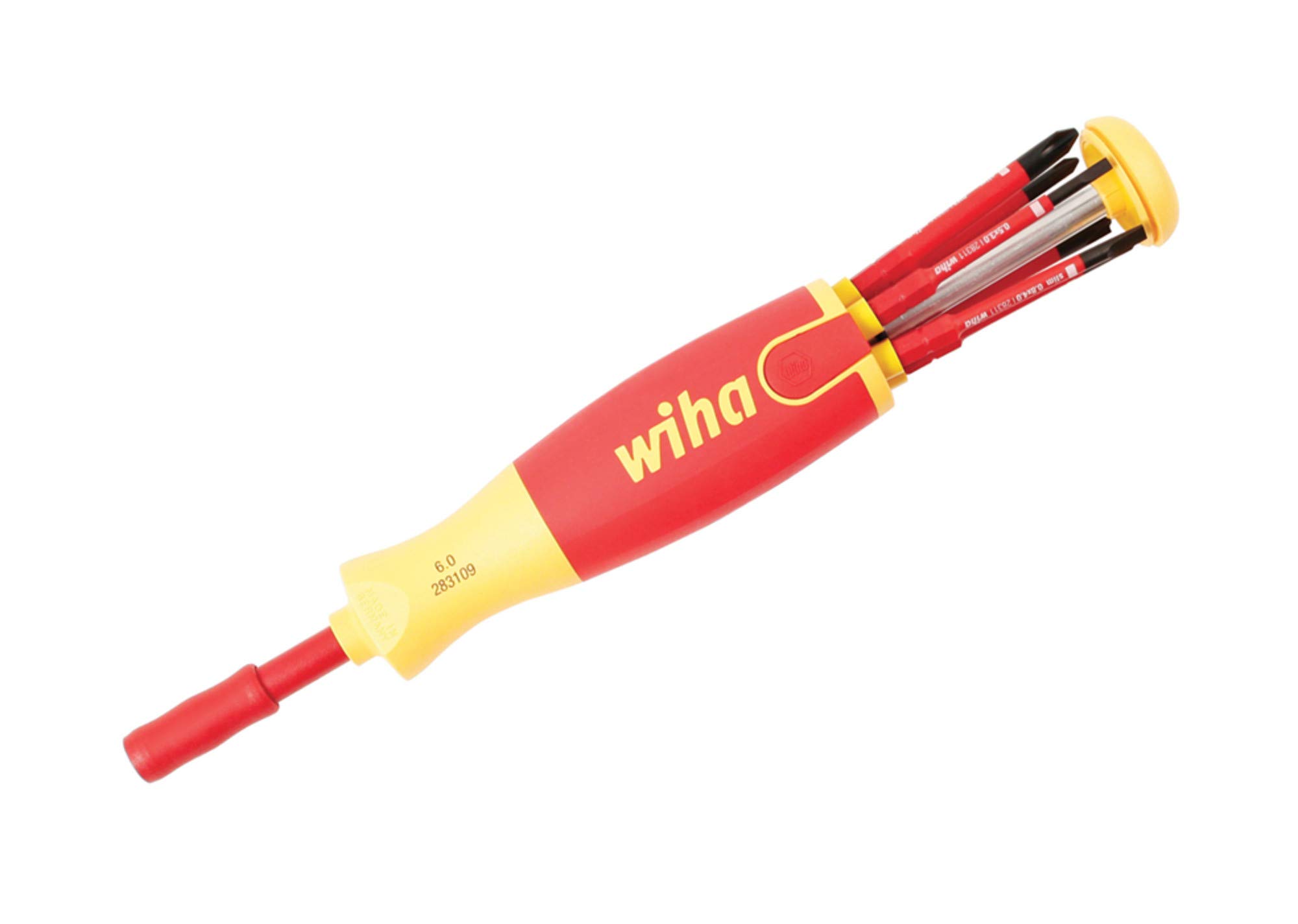 7-Piece Insulated 6-in-1 Ultra SlimLine Driver Set - Professional Electrician Tools for Home Repair & DIY Projects