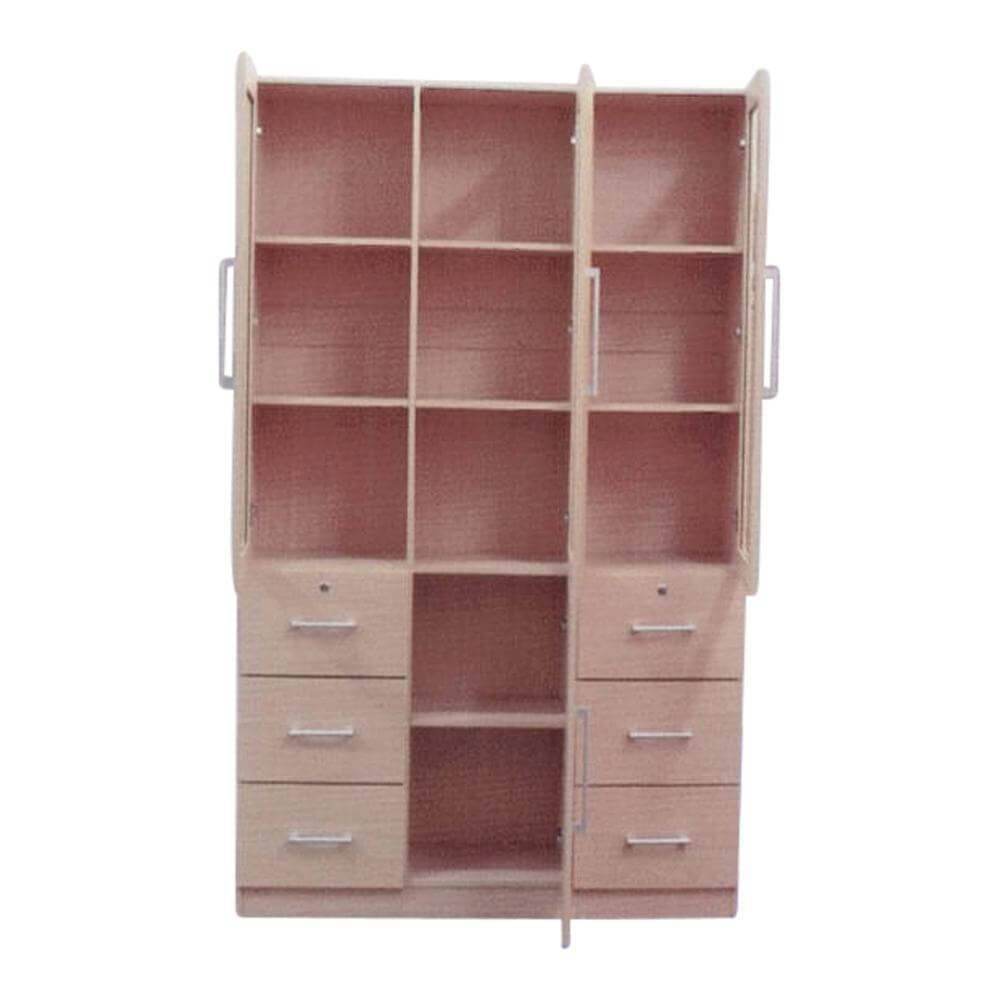 Micah III Display Bookshelf - Modern Wooden Bookshelf for Home & Office Decor - Perfect for Living Room, Bedroom, and Study Room Organization