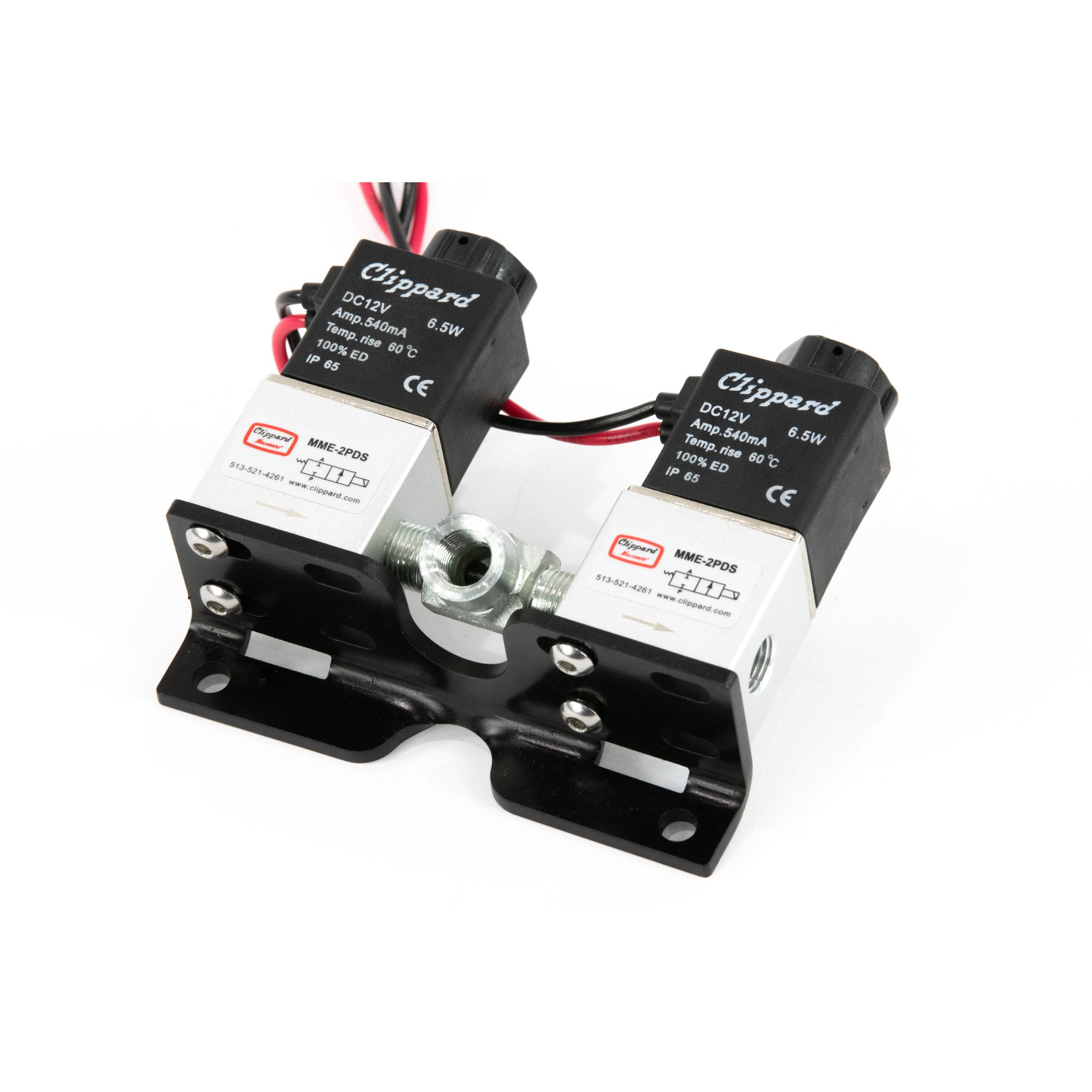 Boost Leash Dual Solenoid Mounting Bracket Clamp - Universal Fit for Turbocharged Vehicles | Perfect for Performance Upgrades & Engine Modifications