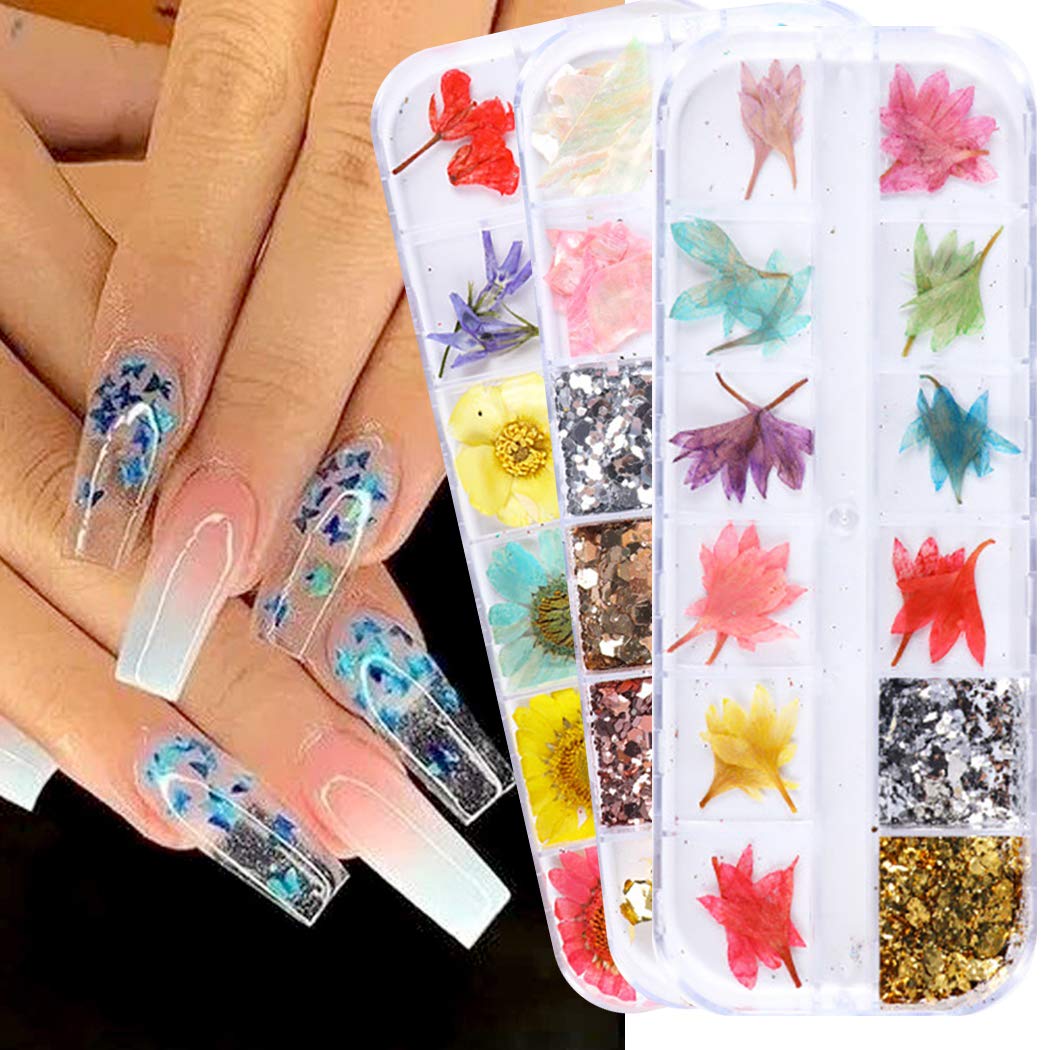 Dorakitten 3-Piece Nail Art Kit with Tweezers - DIY Nail Decoration Set for Professional & Home Manicures | Perfect for Nail Salons, Parties & Gift Giving