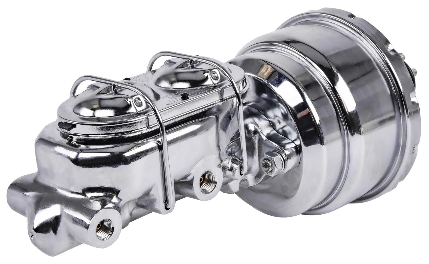 JEGS 631016 Master Cylinder & Booster Kit - High Performance Brake System Upgrade for Chevy, Ford, Dodge - Perfect for Classic Car Restoration & Hot Rod Builds