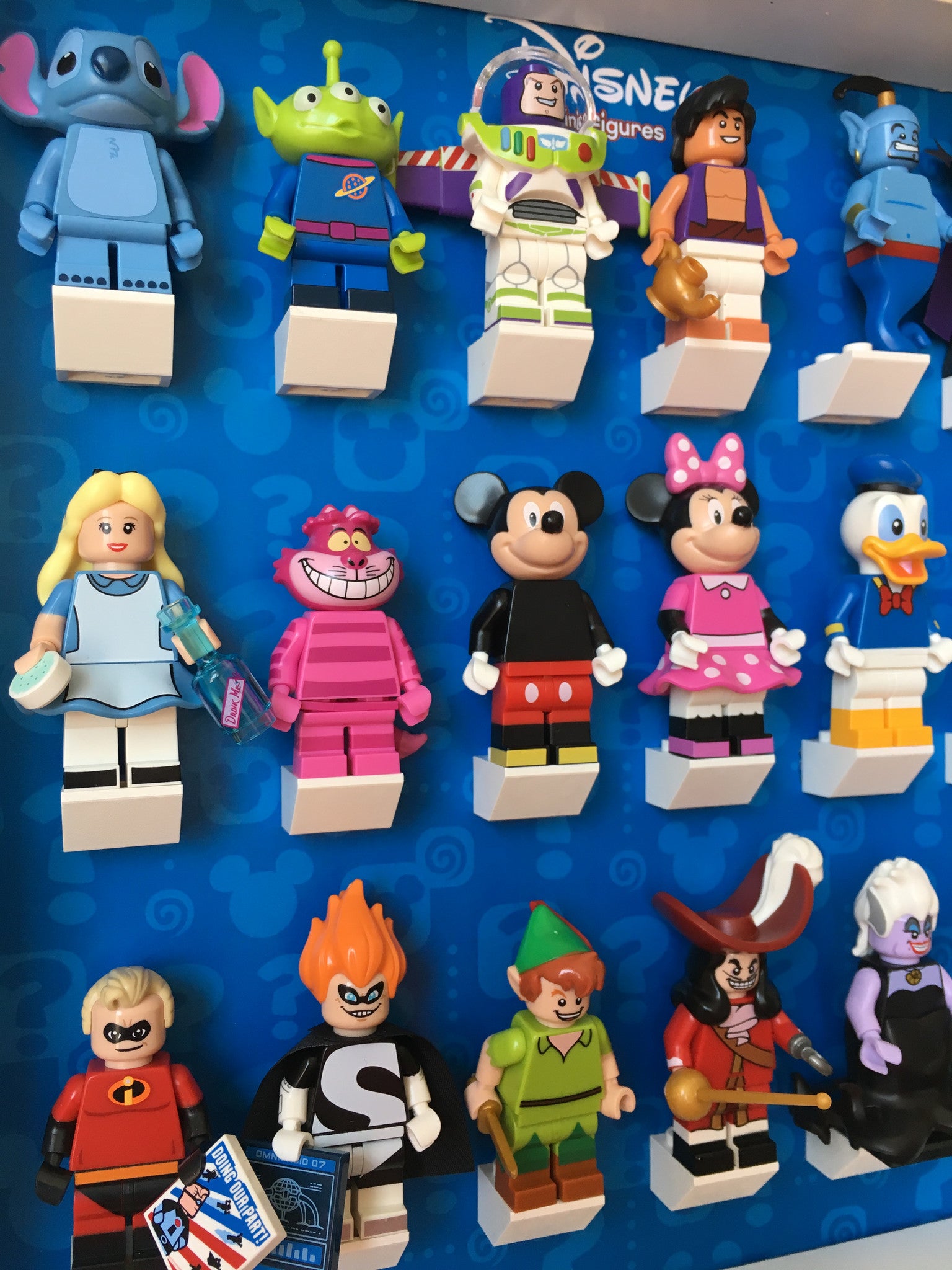 Lego® Disney Series 1 Minifigures Display Frame - Perfect for Collectors & Home Decor