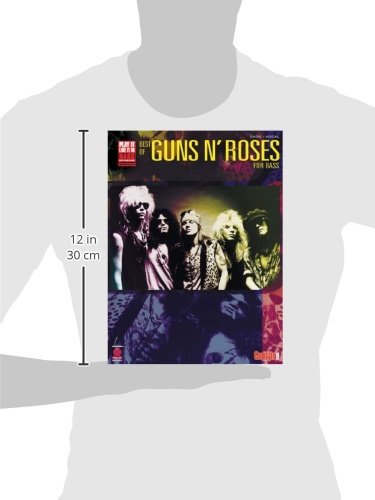 Best of Guns N' Roses Bass Guitar Book - Play Like a Pro with Authentic Tabs & Chords | Perfect for Rock Band Practice & Live Performances