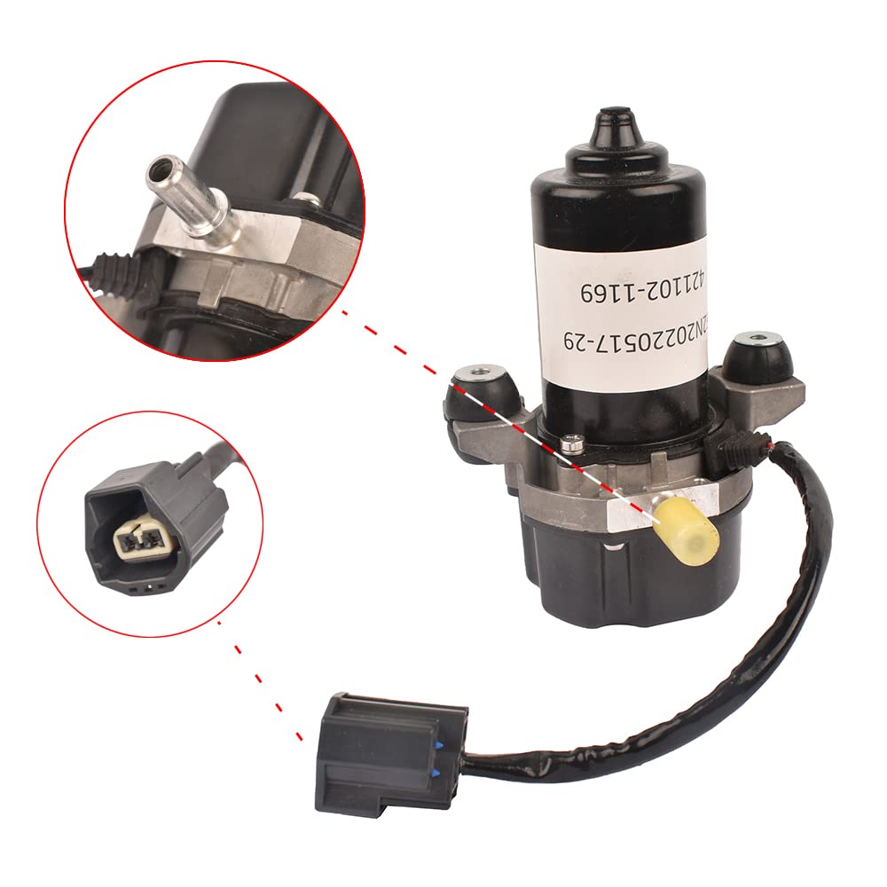 UP50 Brake Booster Vacuum Pump Replacement for 2019-2022 Jeep Cherokee Wrangler Gladiator Ram 1500 - Compatible with Part Numbers 04581991AA, 04581991AB, 4581991AB, 4581991AA - High Performance Auto Part for Off-Road & Daily Driving