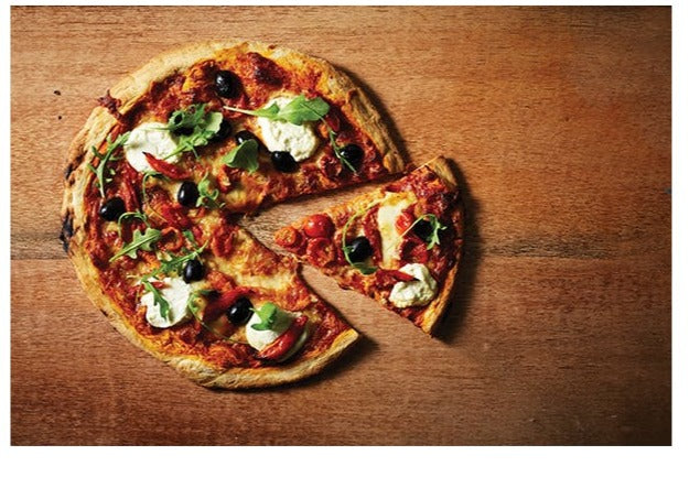 MasterClass Non-Stick Pizza Pan - Professional Crusty Bake Pizza Tray for Perfect Homemade Pizza | Ideal for Oven Baking, Restaurant Style Pizza Making & Family Pizza Nights