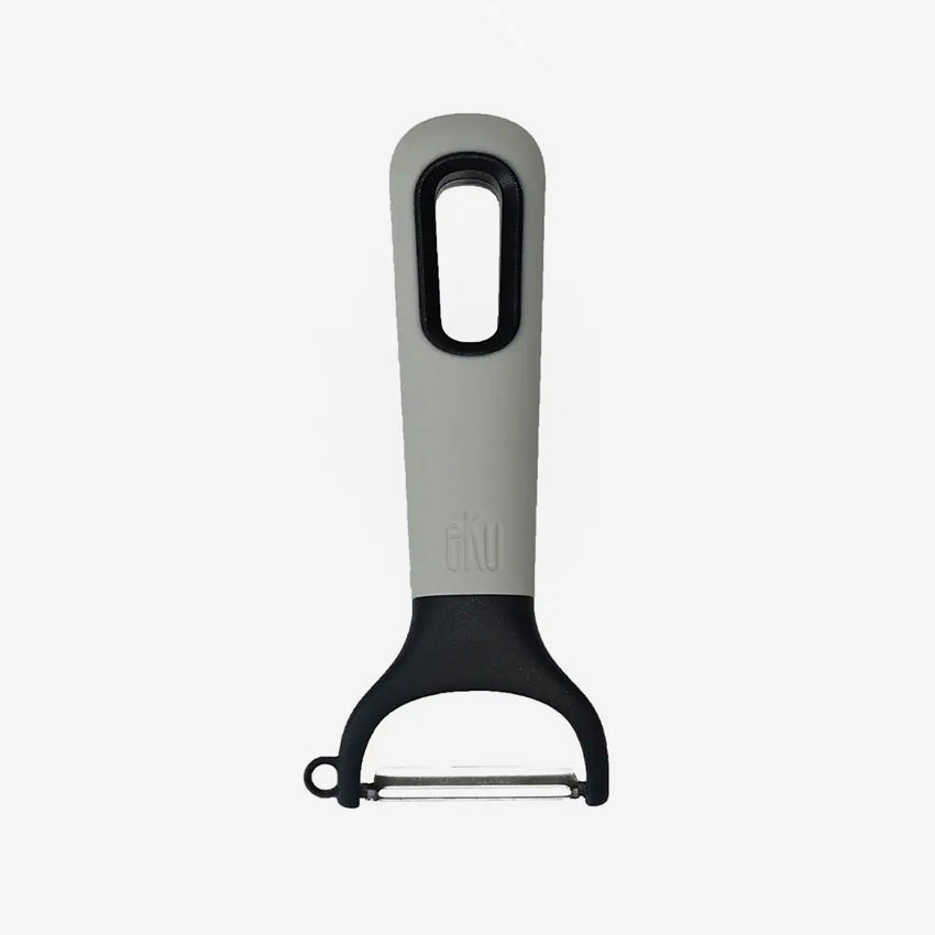 Eku Upcycle® Stainless Steel Y Peeler - Ergonomic Vegetable Peeler for Potatoes, Carrots & Fruits - Eco-Friendly Kitchen Tool for Smooth Peeling & Comfortable Grip