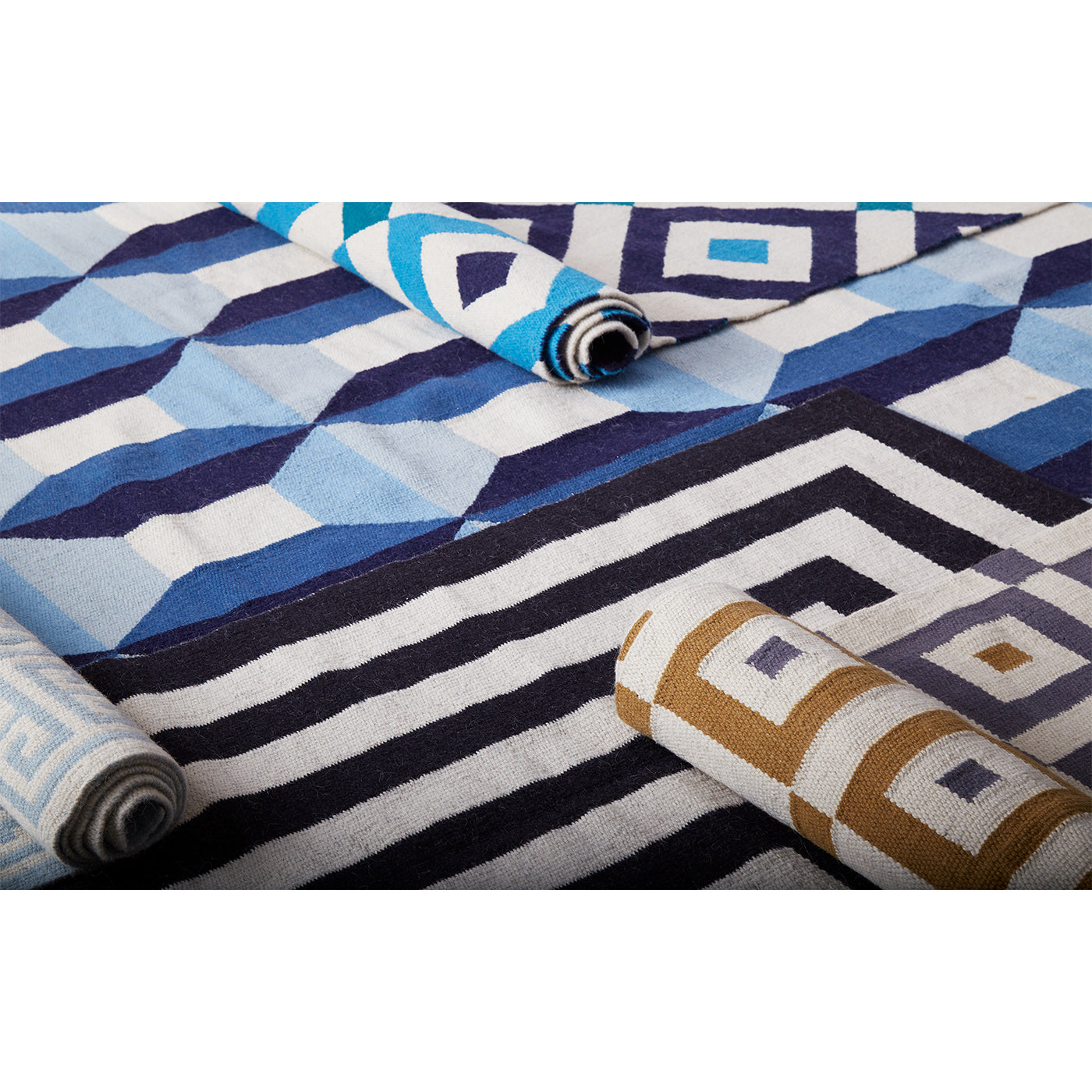 Sorrento Flatweave Rug - Soft Modern Area Rug for Living Room, Bedroom, Dining Room - Non-Slip Low Pile Rug - Perfect for Home Decor, Office & High Traffic Areas
