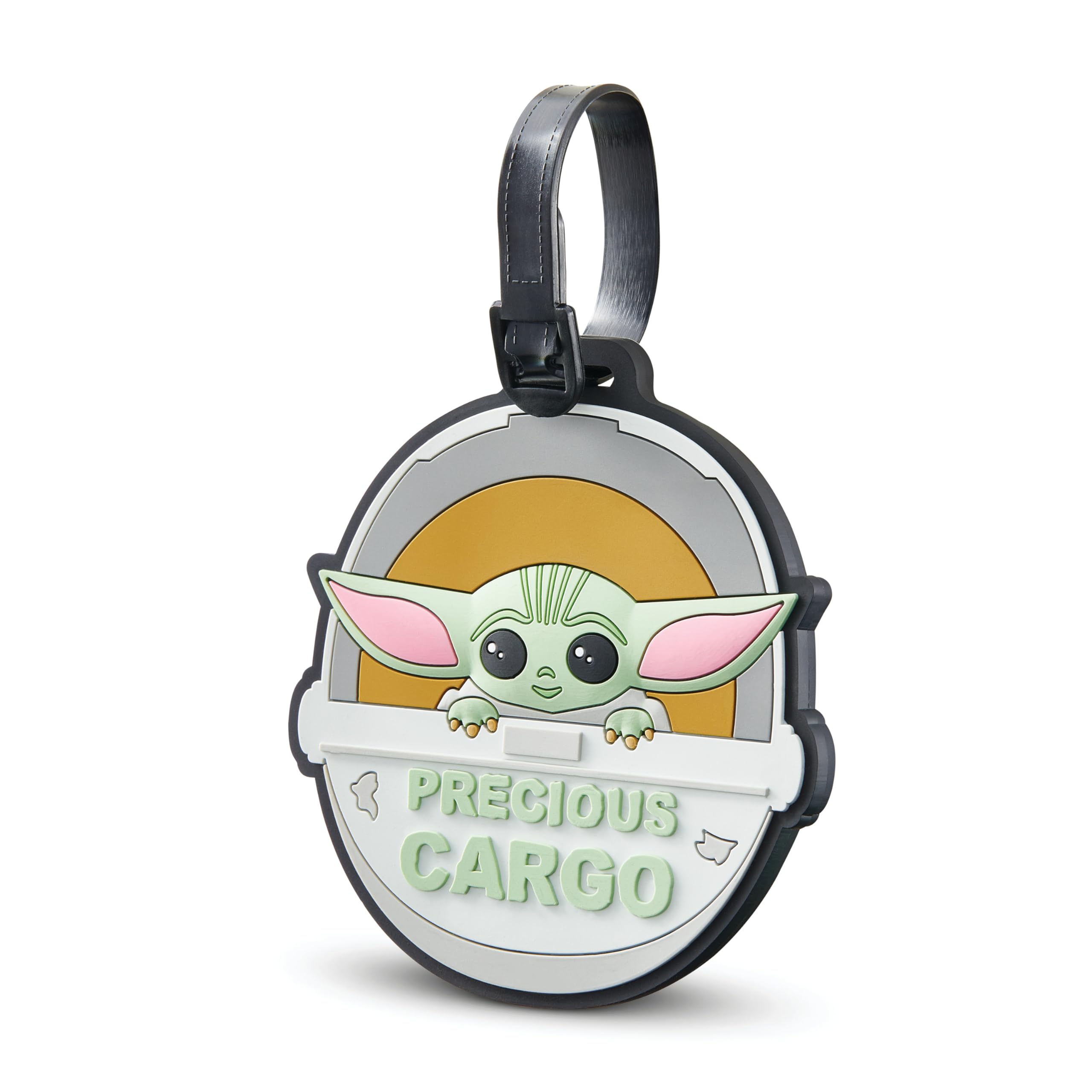 American Tourister Star Wars The Child Luggage Tag - Officially Licensed, Durable & Stylish for Travel Accessories - Perfect for Suitcases, Backpacks & Carry-Ons