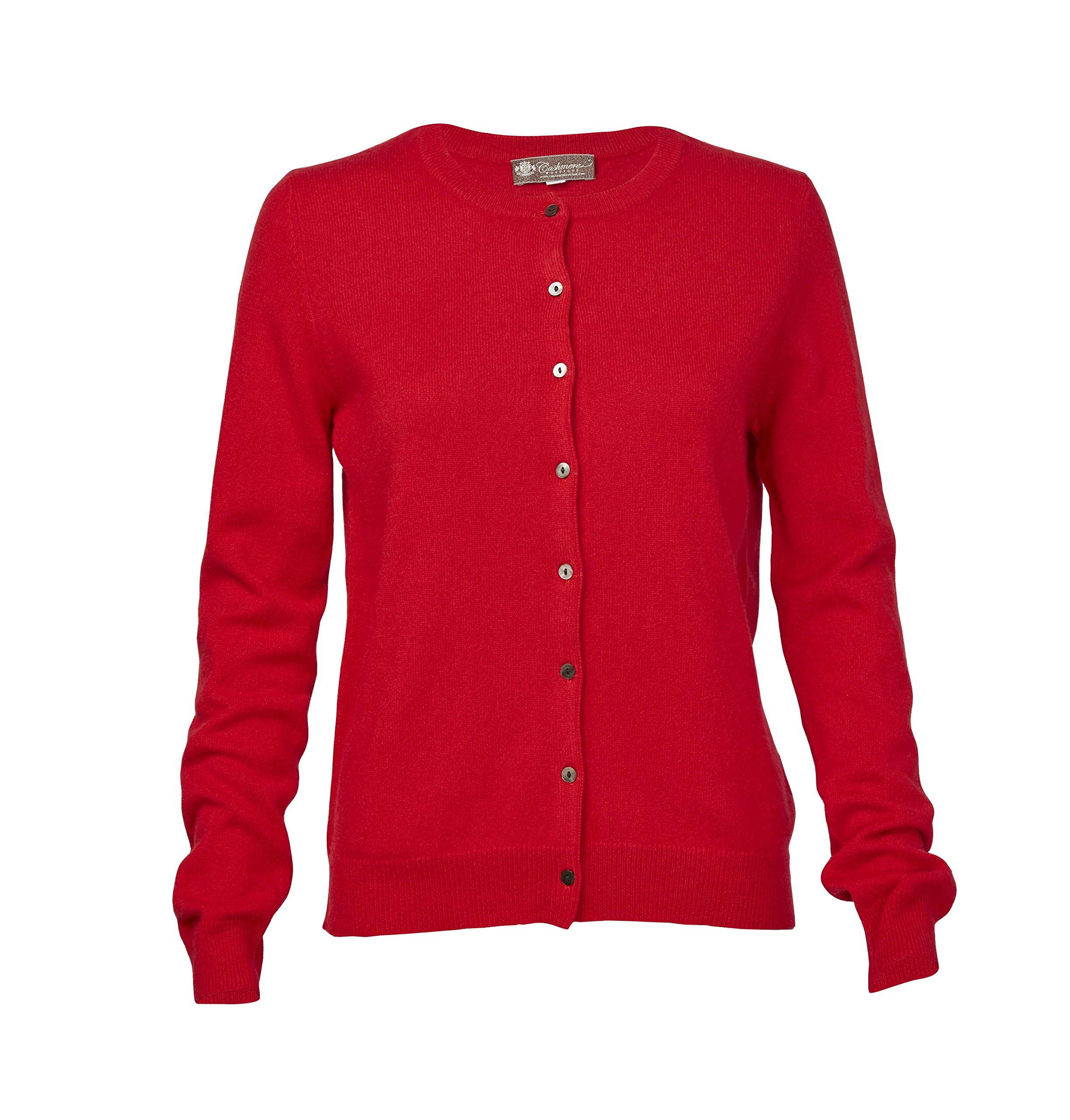 100% Pure Cashmere Women's Cardigan Sweater - Soft Round Neck Long Sleeve Button Down Sweater for Women | Cozy Winter Wear, Office Outfits & Casual Layering