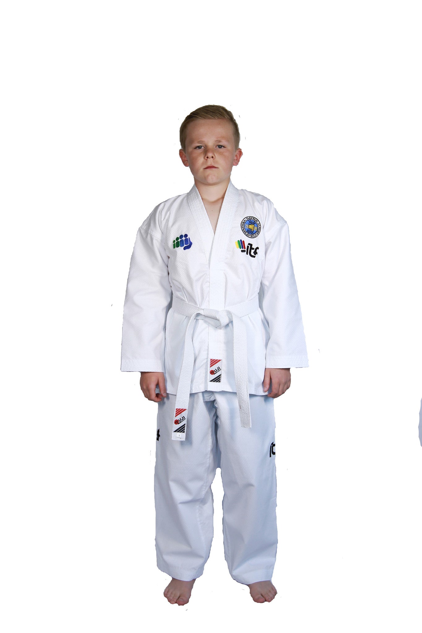 iTKD Fuji Pro Kup Dobok - Premium Taekwondo Uniform for Adults & Kids - Lightweight & Durable for Training & Competitions