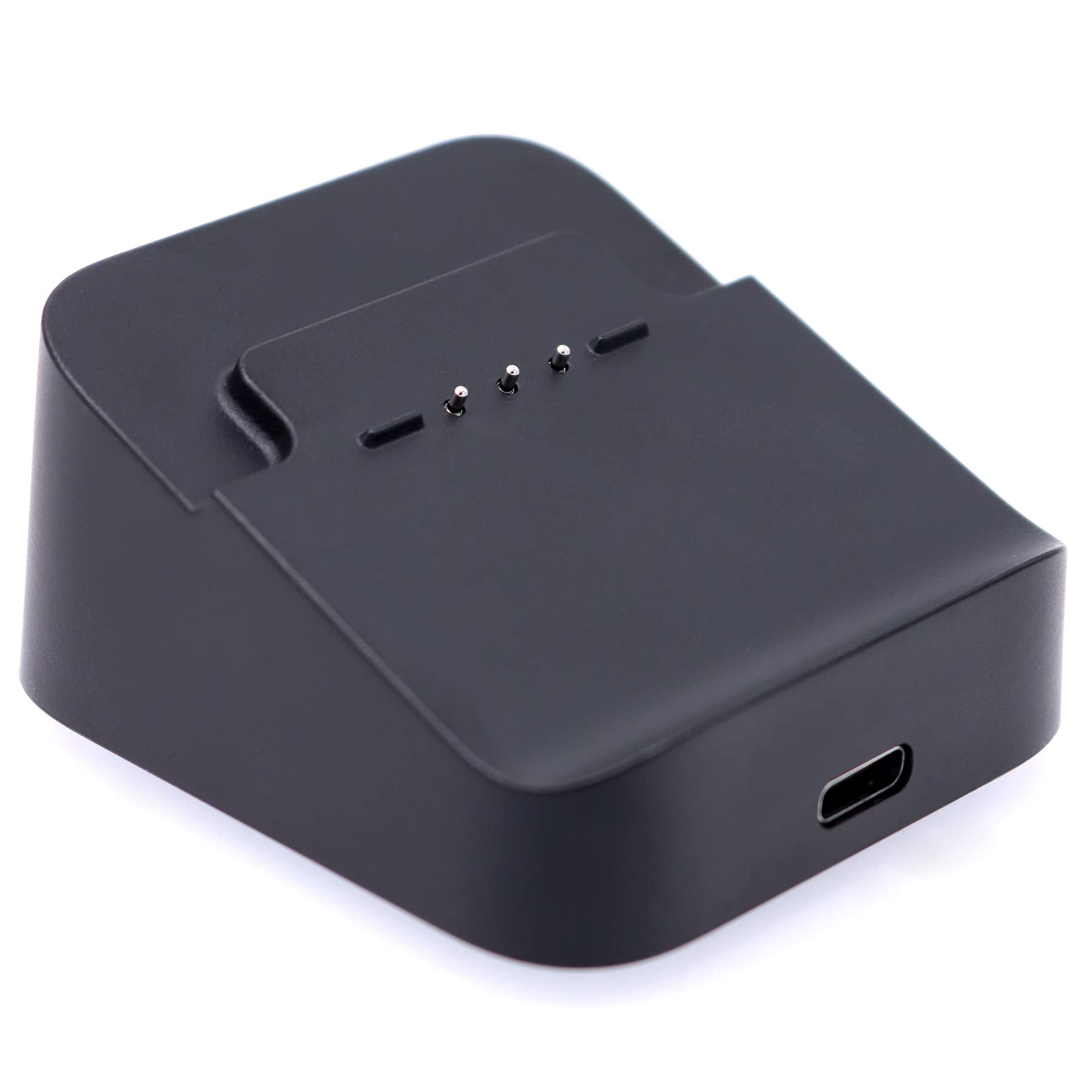 Wireless USB-C Magnetic Charging Dock Station for Xbox One Elite Series 2 Controller - Fast Charging Stand with Secure Magnetic Connection (Black) - Perfect for Gaming Setups & Travel Accessories