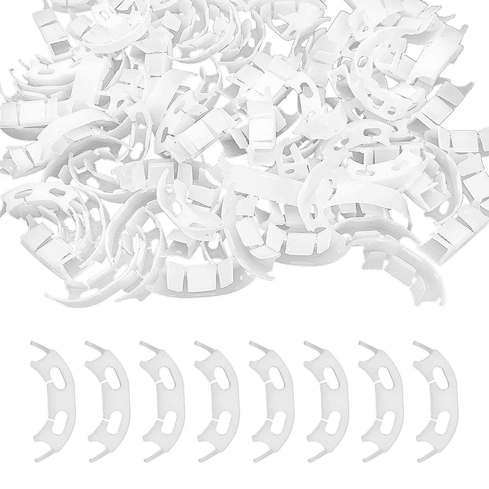 100 Pcs Plant Training Clips - Low Stress Training Bender for Branches & Twigs, Growth Control Clamps for Indoor/Outdoor Gardening - Perfect for Hydroponics, Bonsai, and Cannabis Plants