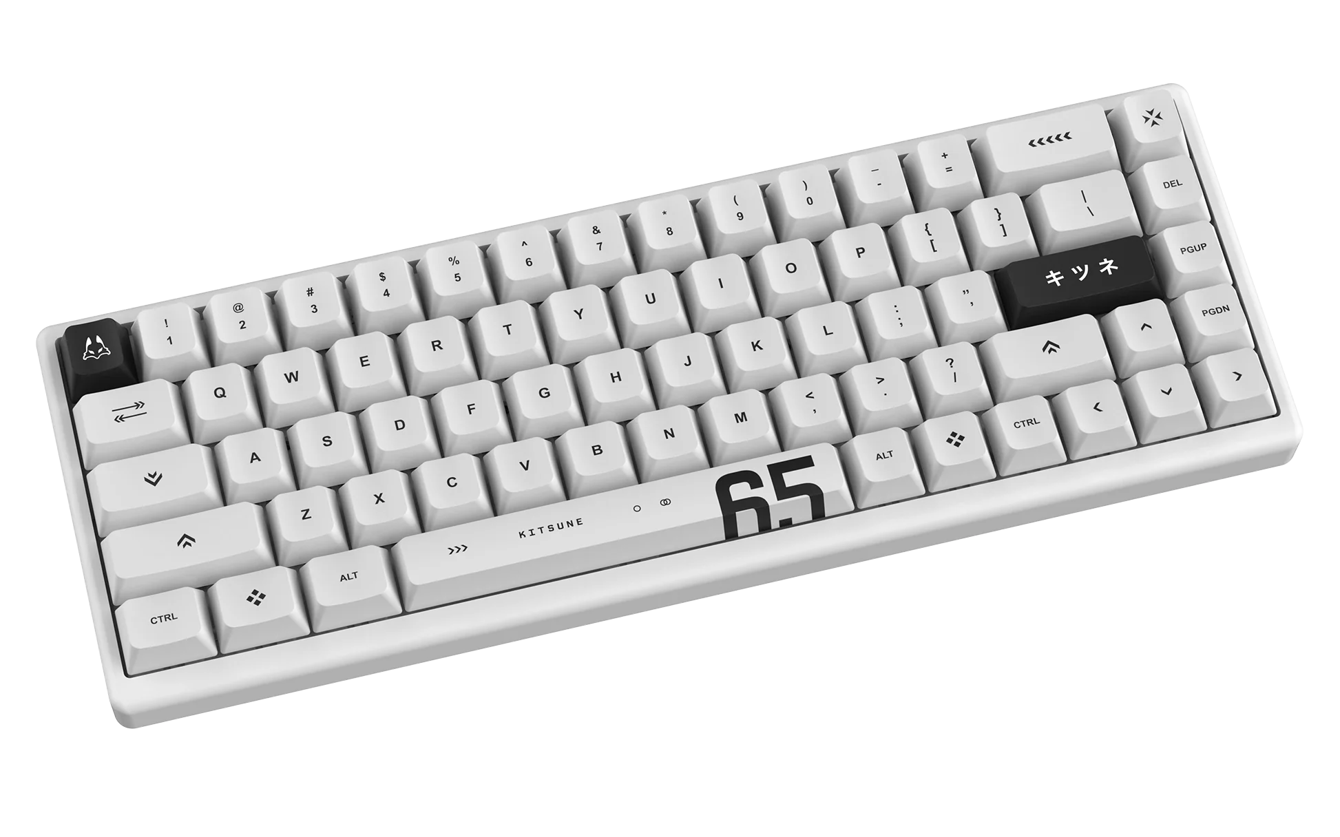 Arbiter Studio KITSUNE Polar 65 PRO Hall Effect Magnetic Gaming Keyboard - 65% Compact Mechanical Keyboard with Hot-Swappable Switches for PC, Mac, Typing & Esports Gaming