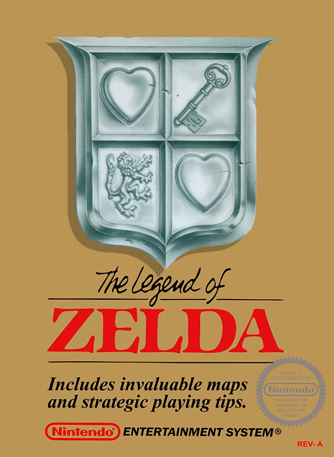 The Legend of Zelda Gold Cartridge - Classic NES Video Game for Nintendo Collectors & Retro Gaming Enthusiasts | Perfect for Nostalgic Playthroughs & Display Collections
