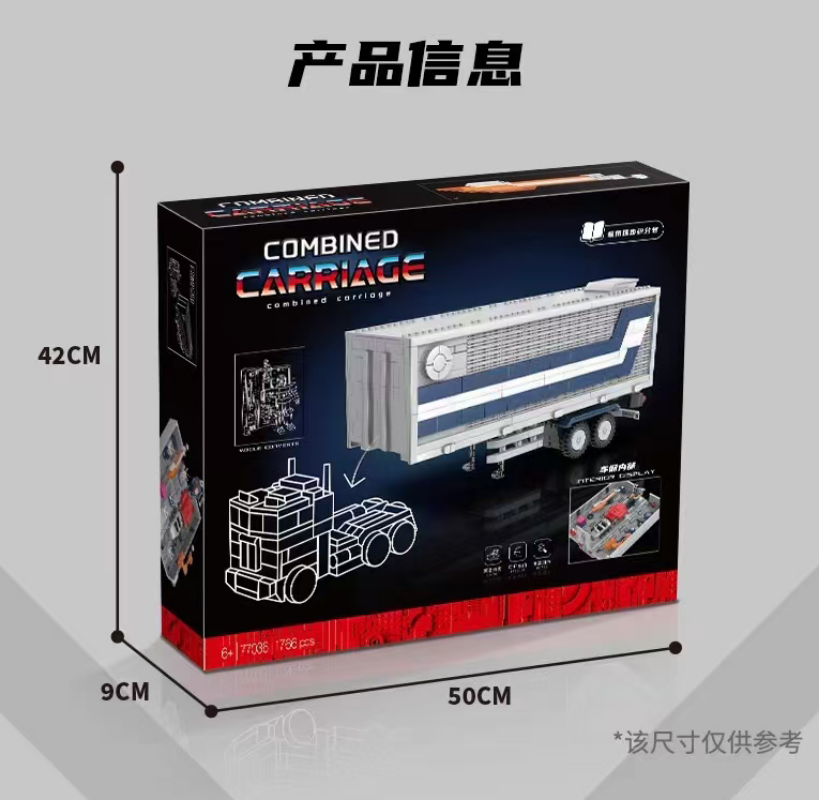 1766 Pcs Optimus Prime Truck Compartment Building Blocks Set - Transformers Toy for Kids & Adults - Perfect for Collectors, Birthday Gifts & Creative Play