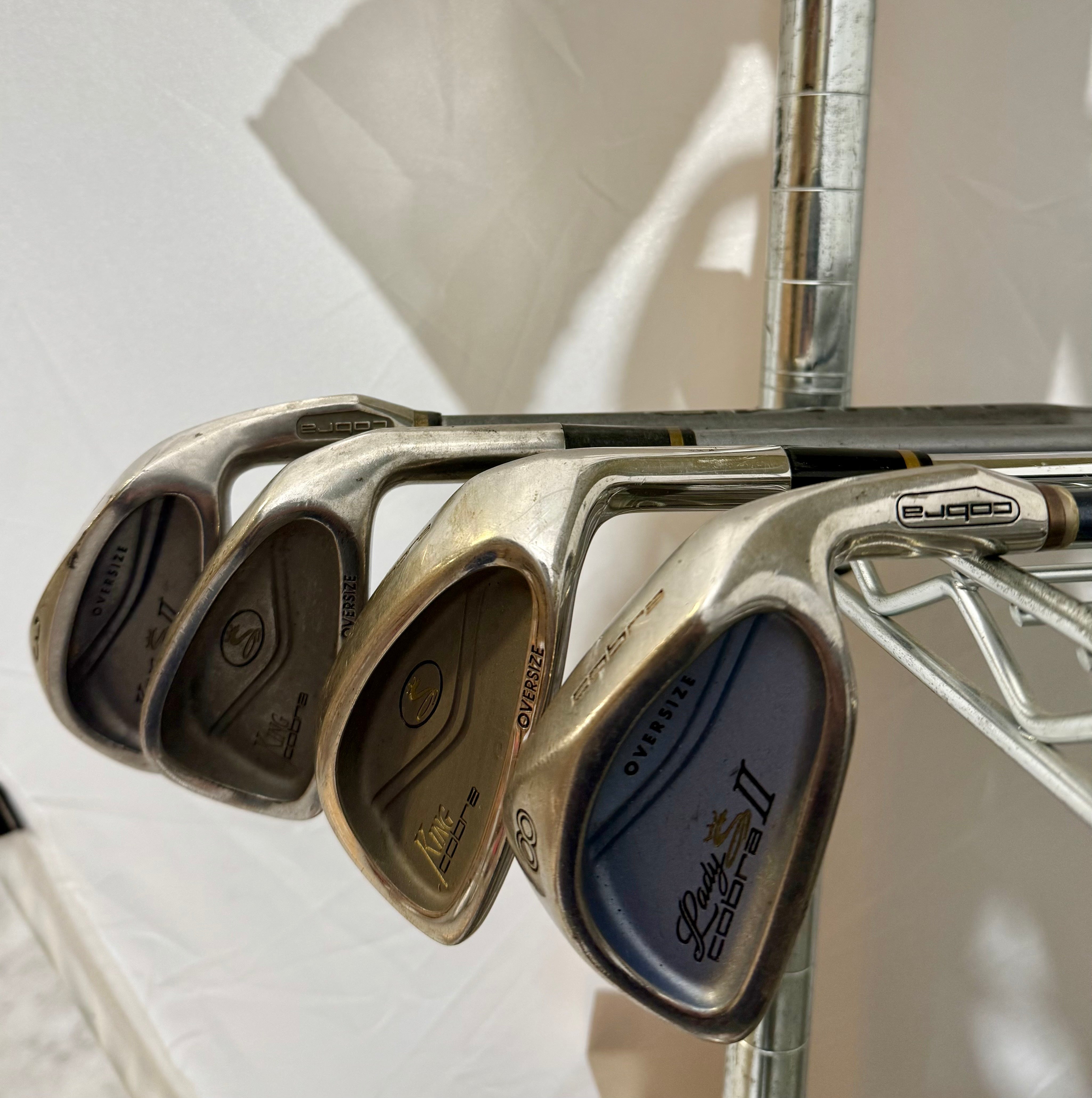 50 Cobra Oversize Assorted Golf Irons Set - Premium Forged Clubs for Men & Women | Perfect for Driving Range, Course Play & Tournament Training