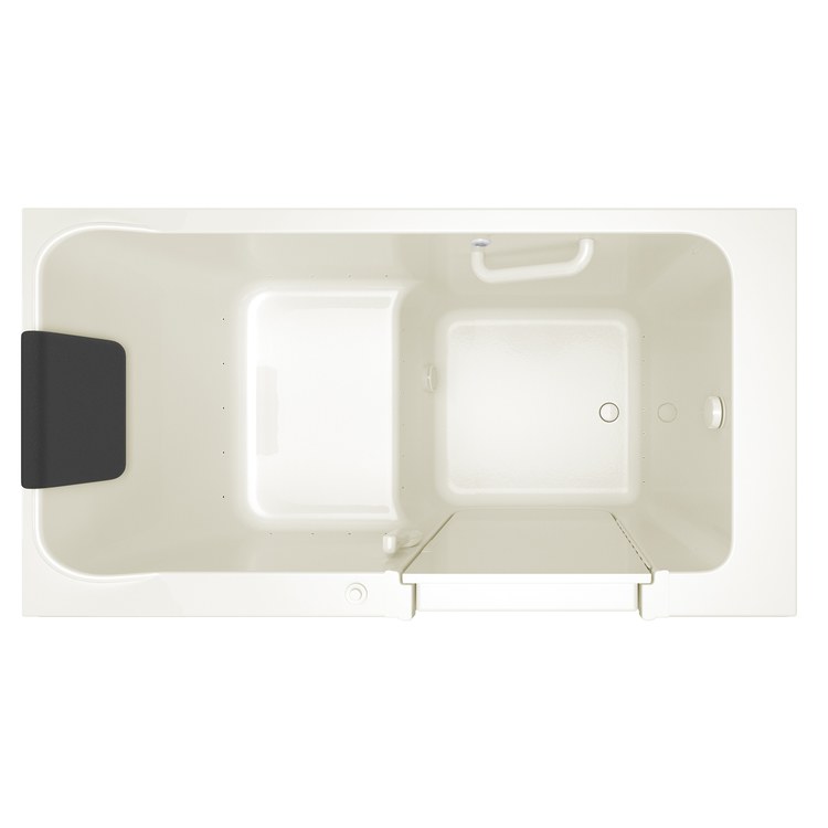 32W x 60L Acrylic Walk-In Air Spa Bathtub with Right Hand Drain - Luxury Soaking Tub for Relaxation & Hydrotherapy at Home