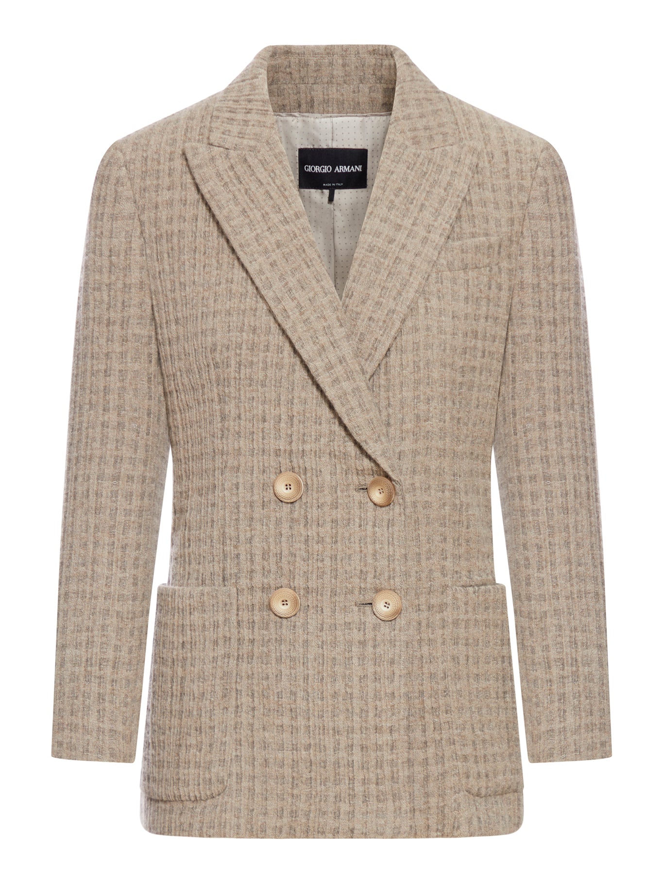 Luxury Double Breasted Cashmere Silk Blazer for Women | Elegant Formal & Business Attire | Perfect for Office, Meetings & Special Occasions