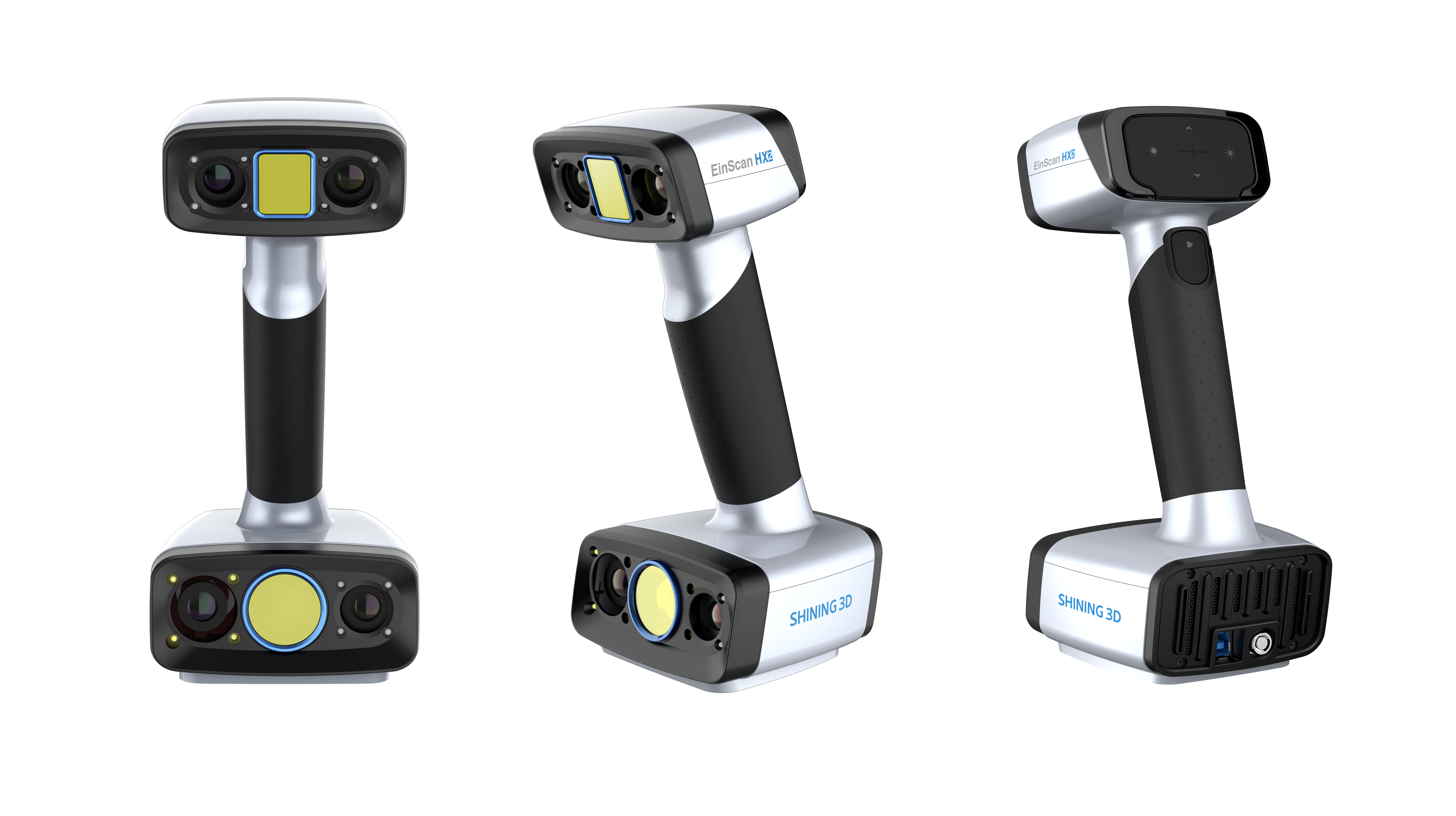 Einscan HX2 3D Scanner - Hybrid Blue Laser & LED Light for Professional 3D Modeling, Reverse Engineering, and Product Design