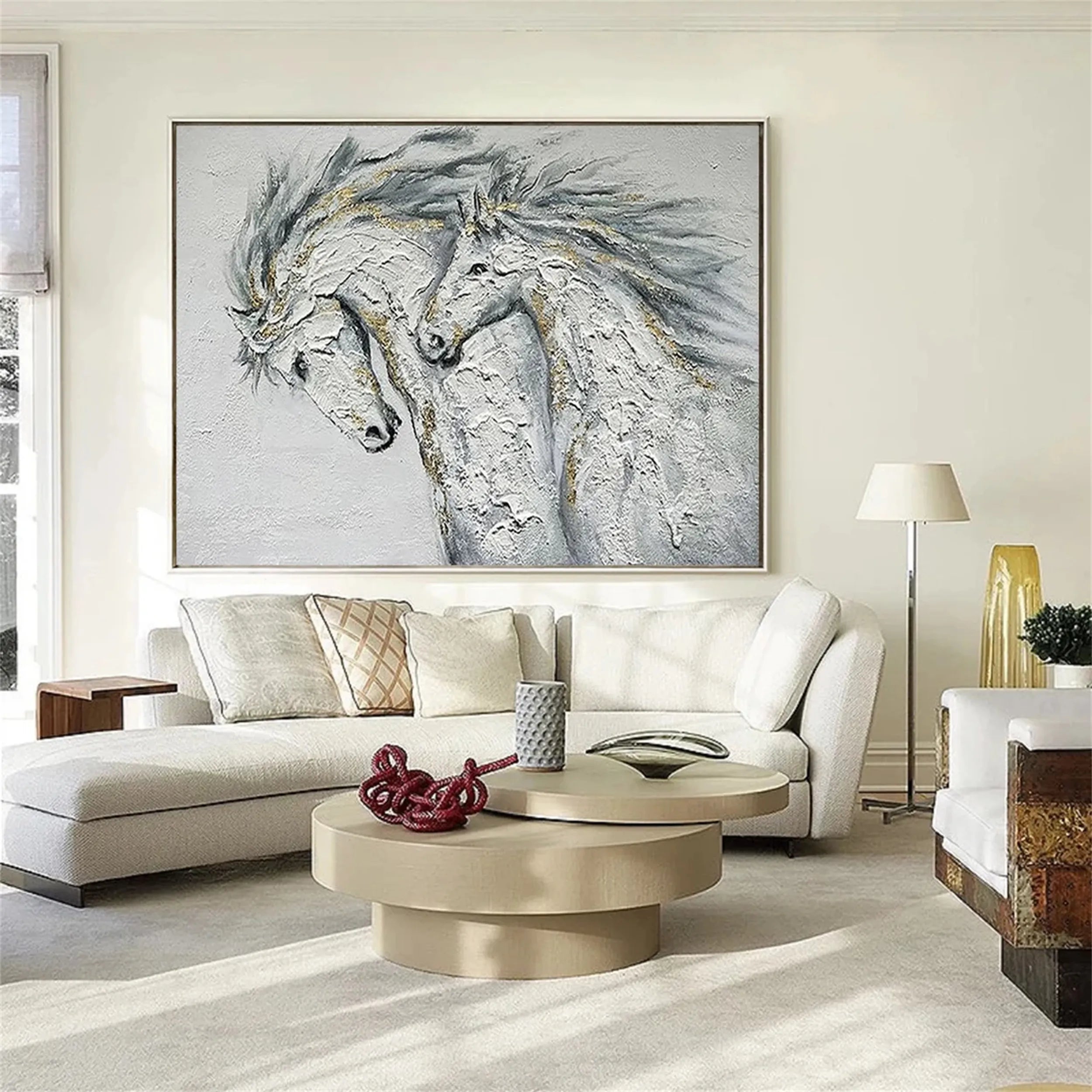 Animal Art Painting #AP047 - Handmade Canvas Wall Decor for Living Room, Bedroom & Office - Unique Wildlife Artwork for Home & Gifts