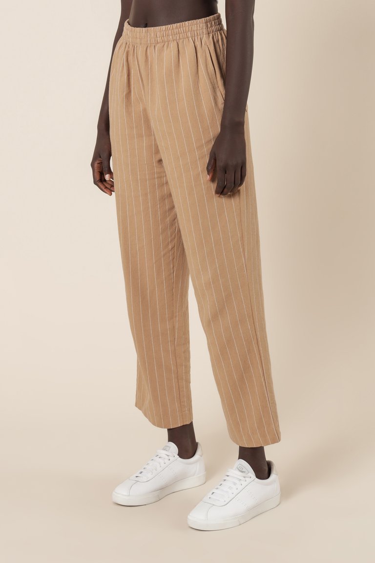 Finley Pinstripe Pants for Men - Classic Slim Fit Dress Pants for Office & Business - Perfect for Work, Weddings & Formal Events