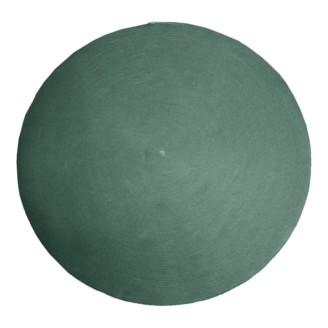 Cane Line Design Team Circle Outdoor Rug - Waterproof & Durable for Patio, Deck, Garden - Boho Style Natural Fiber Decor