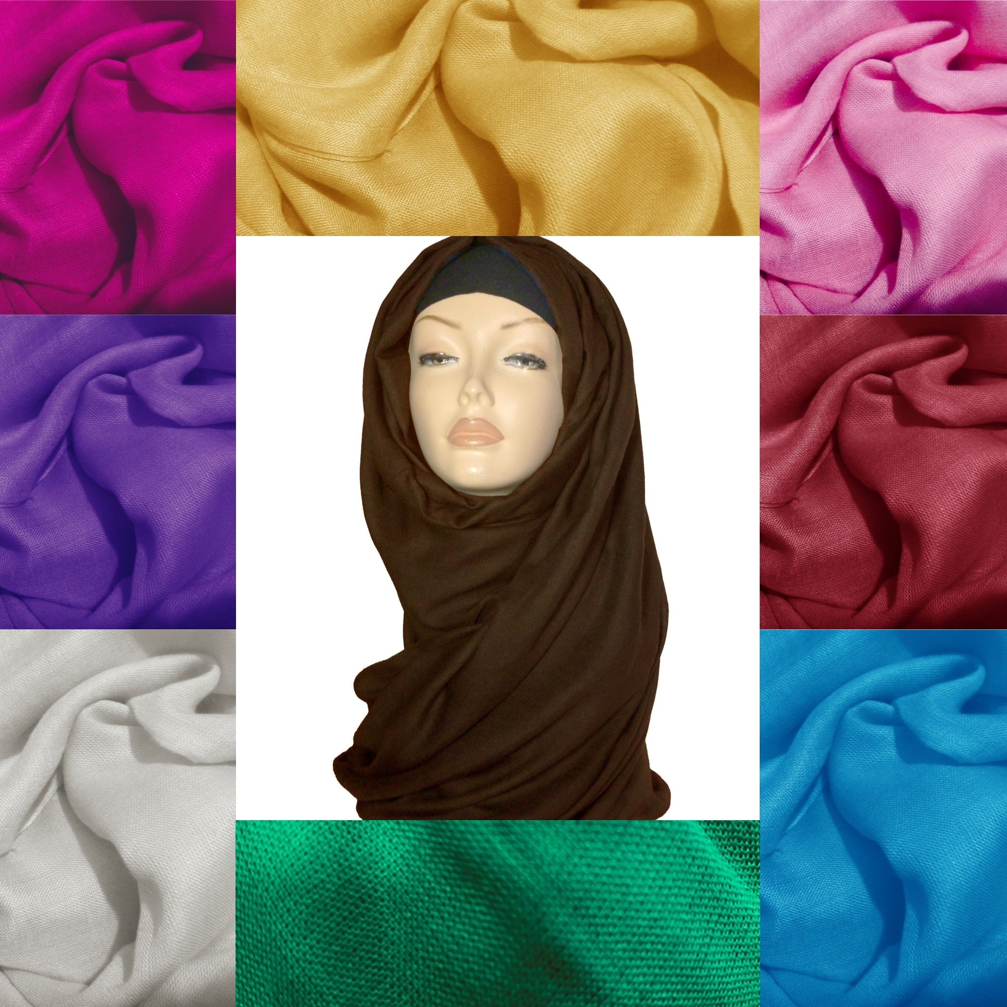 Premium Extra Large Linen Cotton Hijab Scarf - Breathable & Soft Modest Head Covering for Women - Perfect for Daily Wear, Prayer, and Special Occasions
