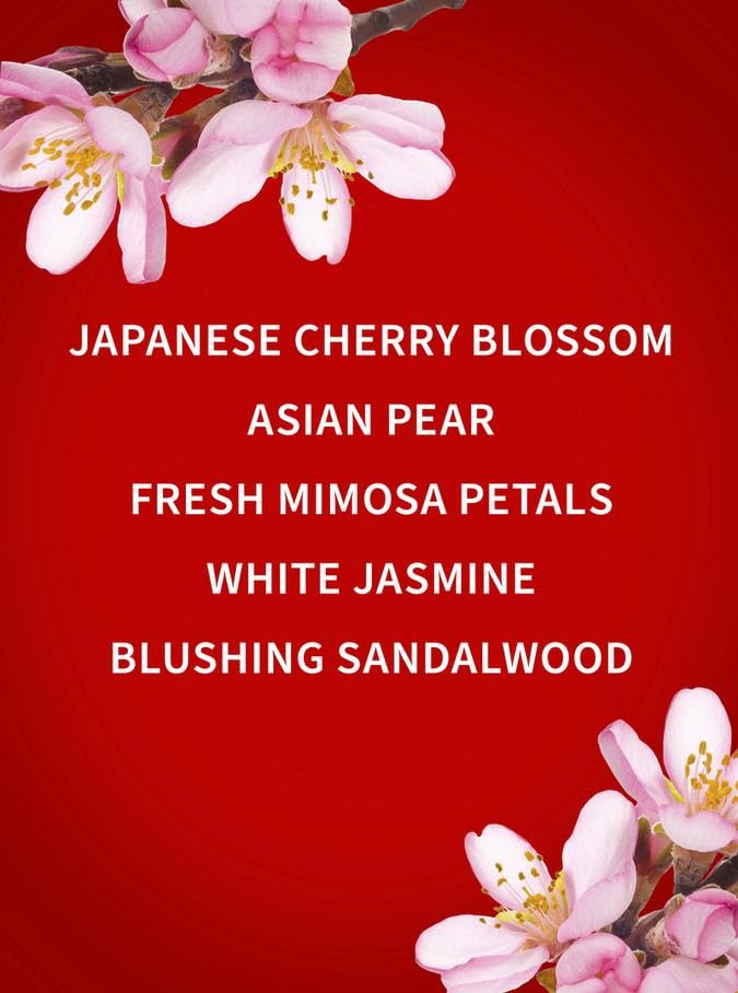 Bath & Body Works Japanese Cherry Blossom Body Wash - 8.5oz (295ml) Moisturizing Shower Gel for Women, Floral Scented Cleanser for Soft Skin | Perfect for Daily Shower, Spa Day & Gift Giving