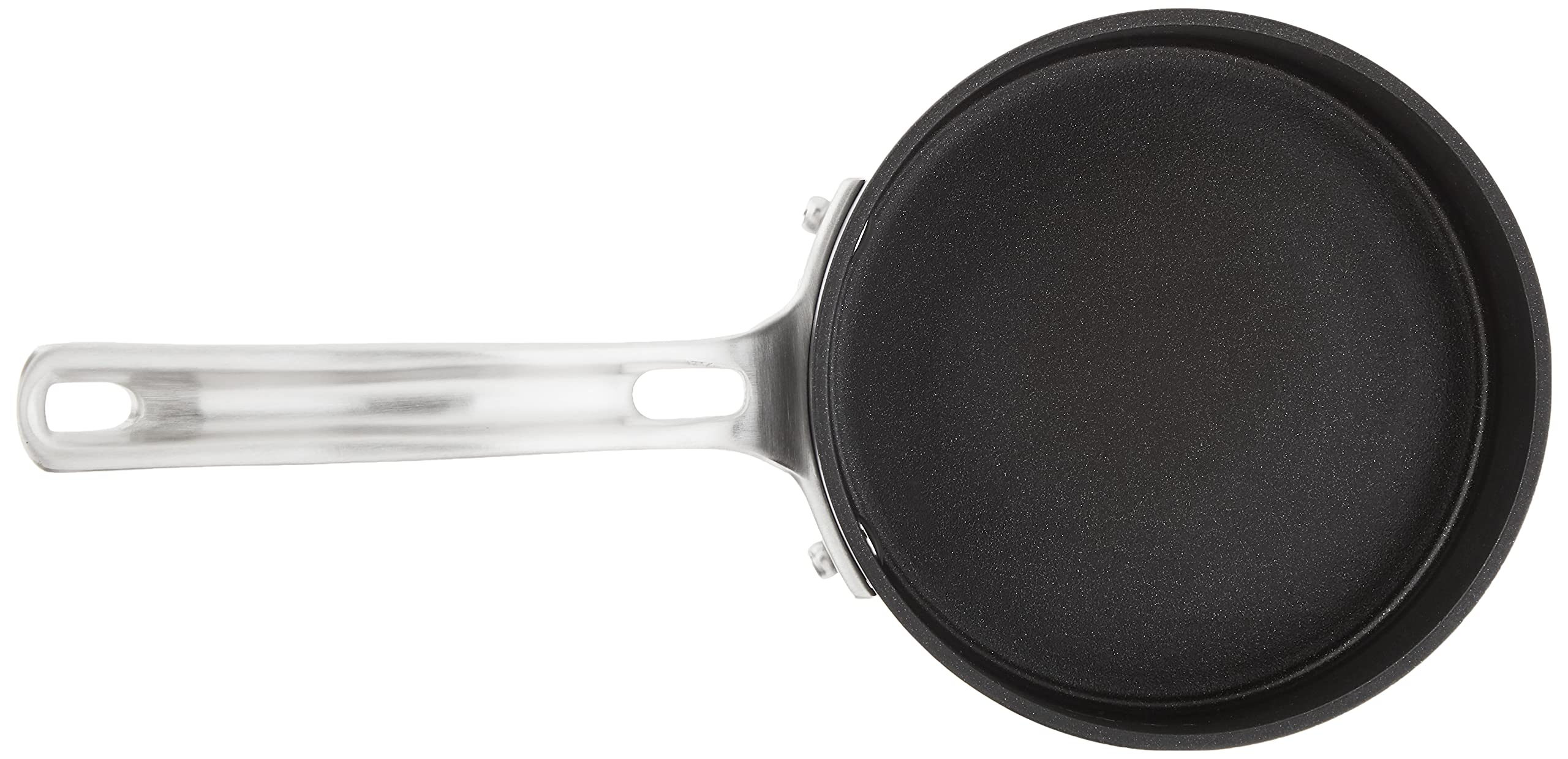 Viking 1 Quart Non Stick Sauce Pan with Glass Lid - Hard Anodized Nonstick Saucepan Cooking Pot - Dishwasher & Oven Safe - Induction Compatible - Gray - Perfect for Sauces, Soups, and Small Batch Cooking