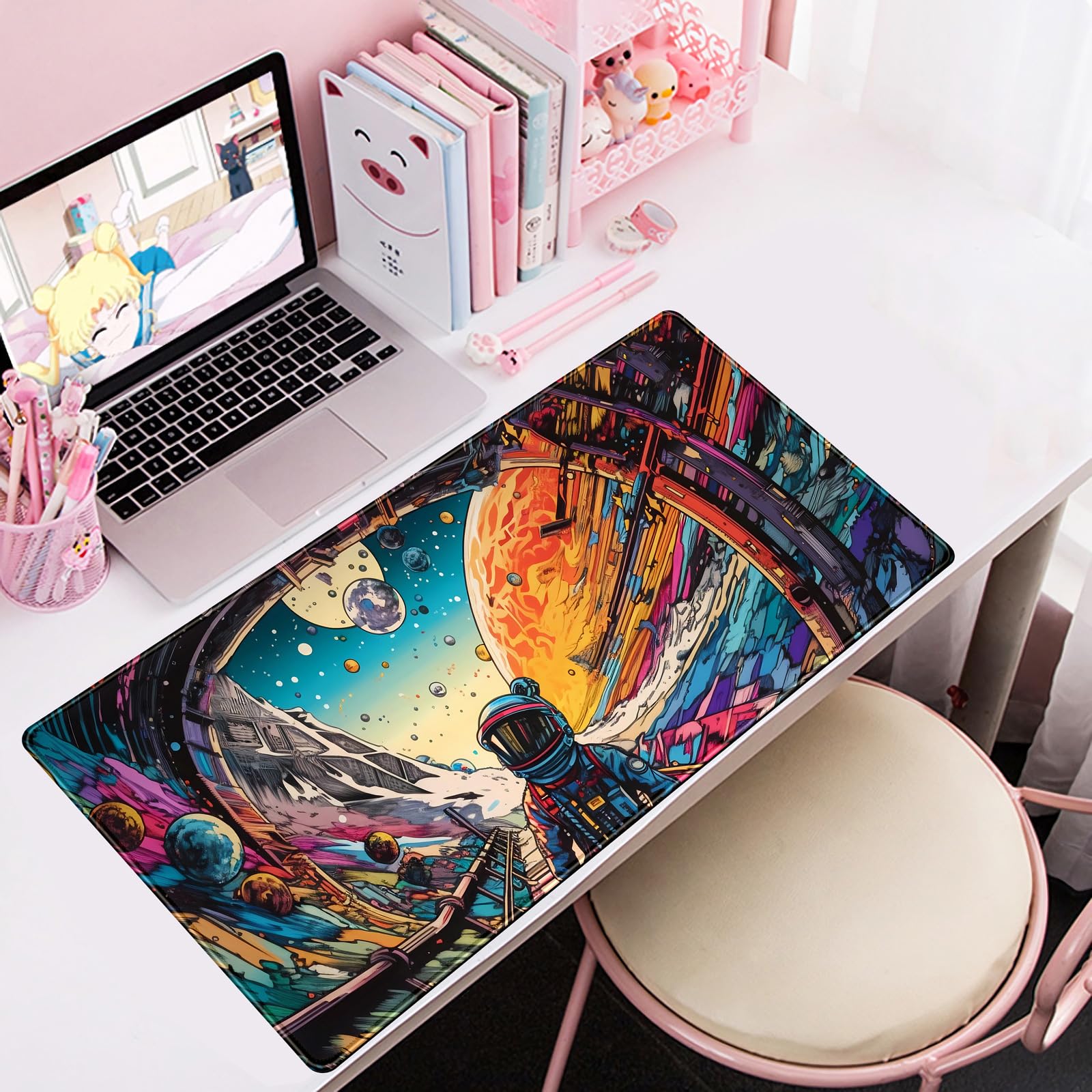 Strange Planet XXL Gaming Mouse Pad - 31.5