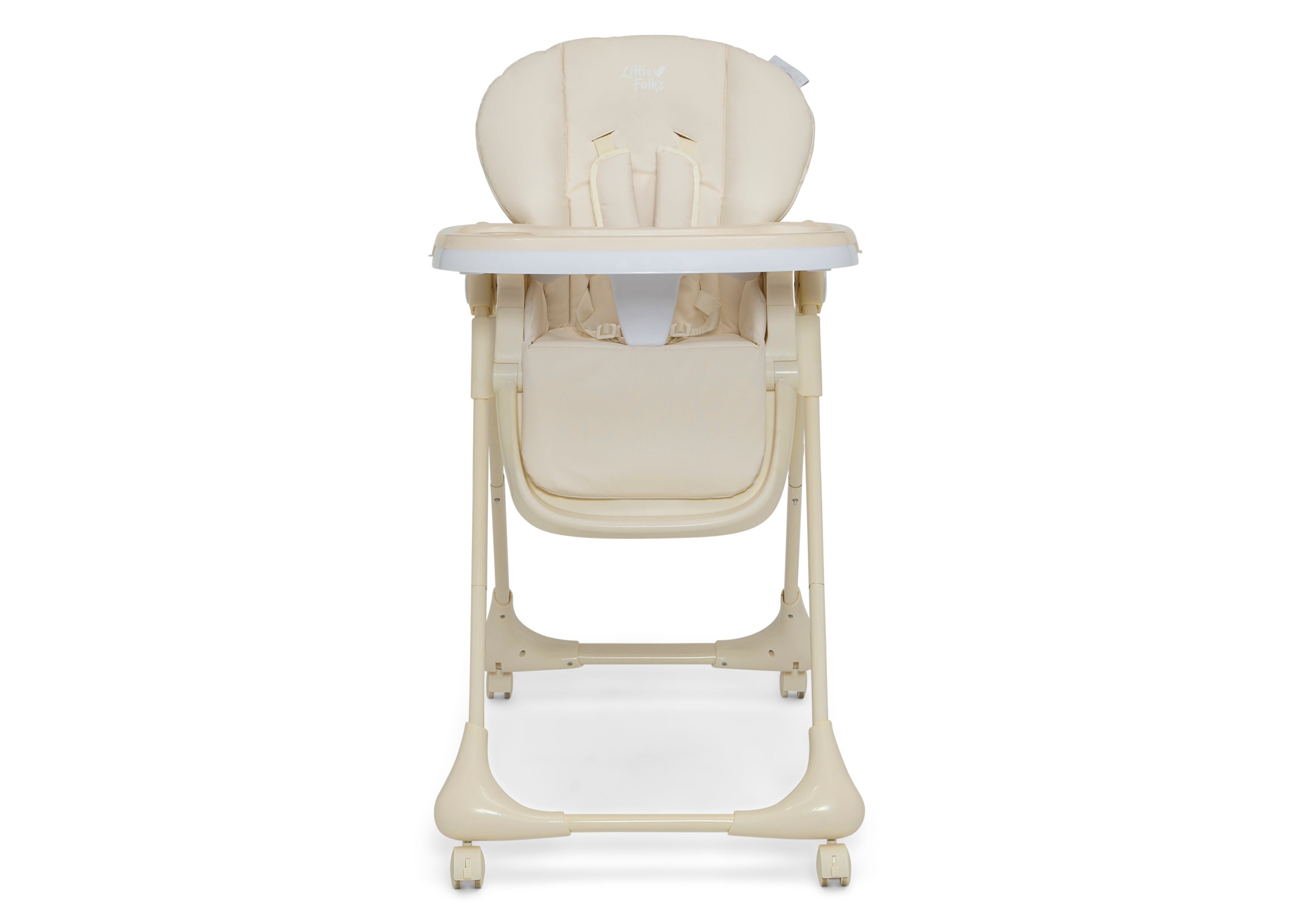 2 in 1 SlimFold High Chair for Babies & Toddlers - Portable, Space-Saving Baby Feeding Chair for Home, Travel & Restaurants