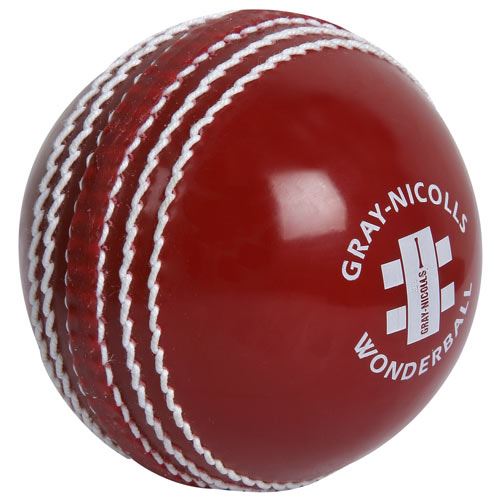 Gray Nicolls Wonderball Cricket Ball - High Performance Leather Cricket Ball for Matches & Practice | Perfect for Club, School & Professional Cricket Games