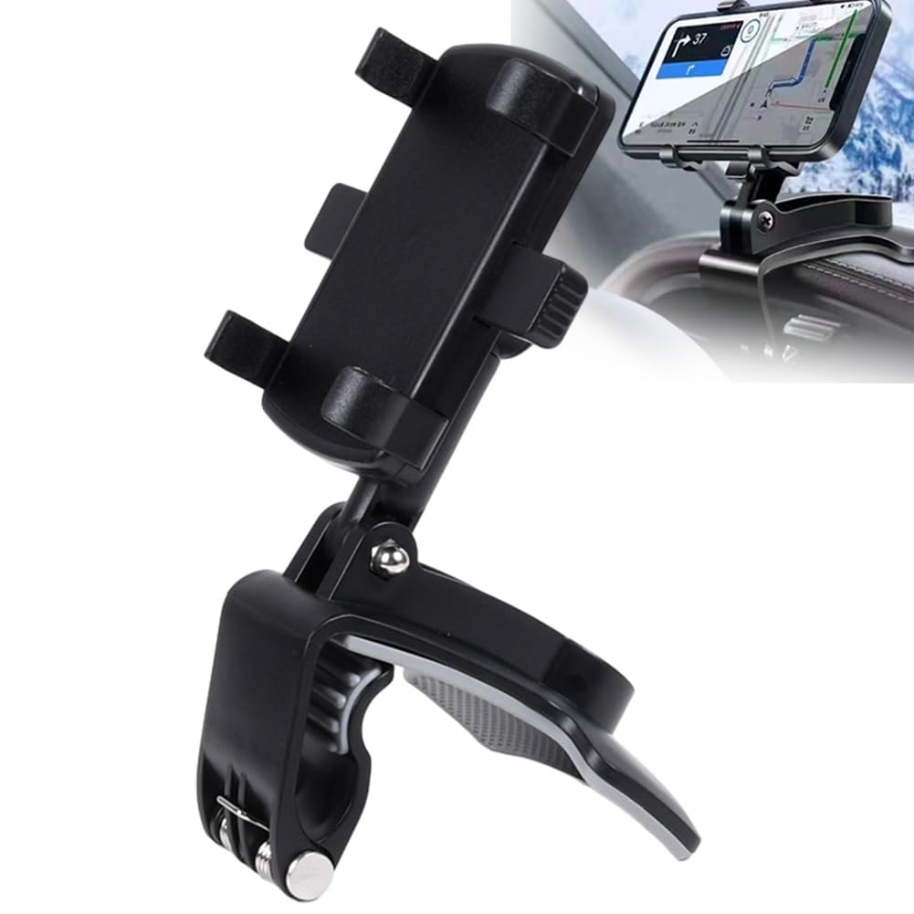 Universal Car Dashboard Phone Holder - Adjustable & Sturdy Car Phone Mount for iPhone, Samsung, Google Pixel - Perfect for GPS Navigation, Hands-Free Calling & Road Trips