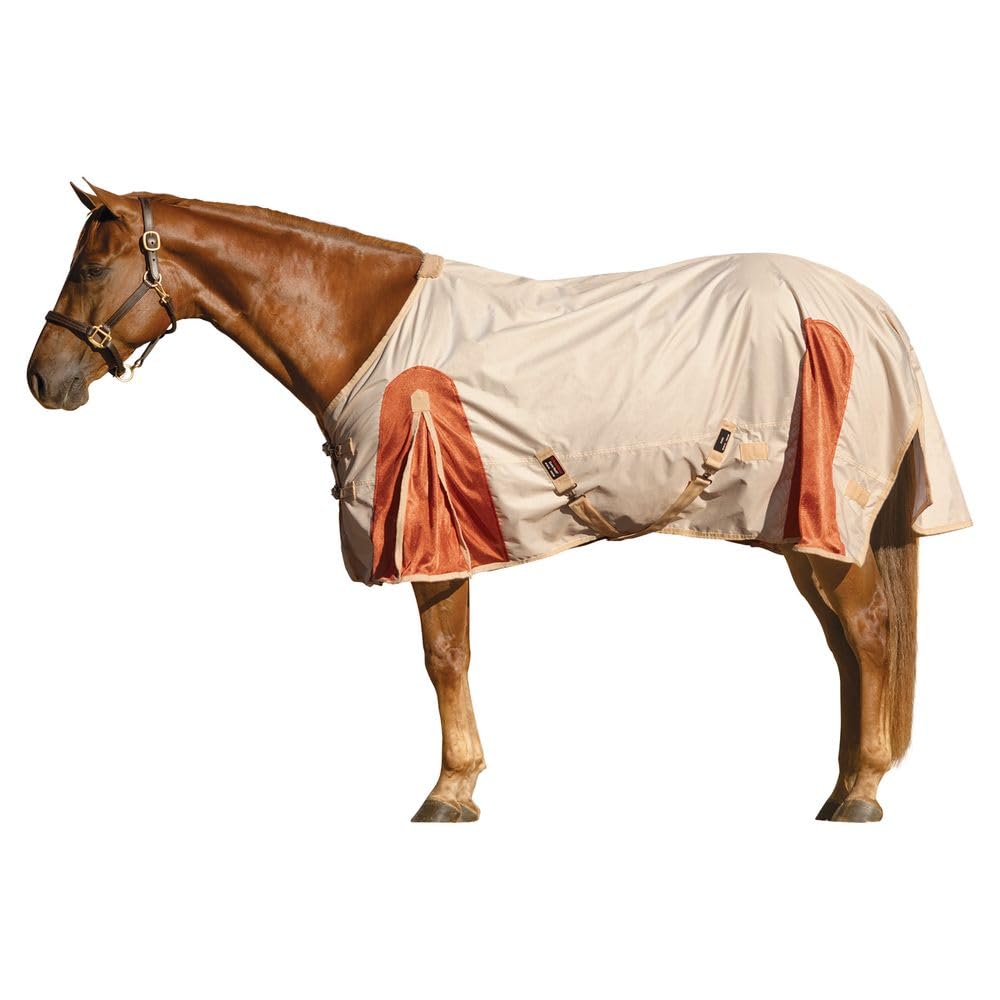 Schneiders Airmesh II Euro Surcingle Horse Turnout Sheet - Breathable Lightweight Horse Blanket for Mild Weather | Perfect for Training, Riding & Stable Use